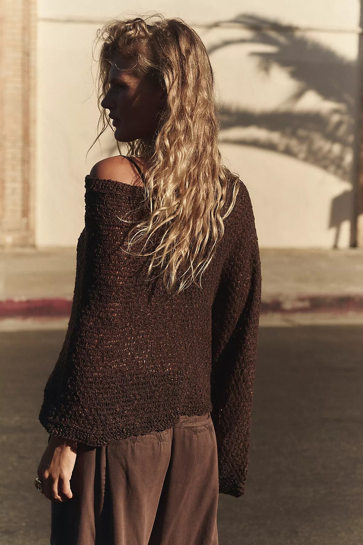 Jade Knit Poncho