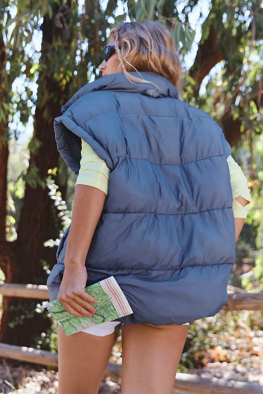 In A Bubble Puffer Vest