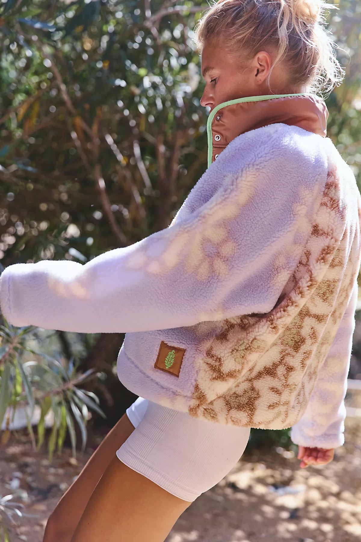 Hit The Slopes Printed Fleece Jacket