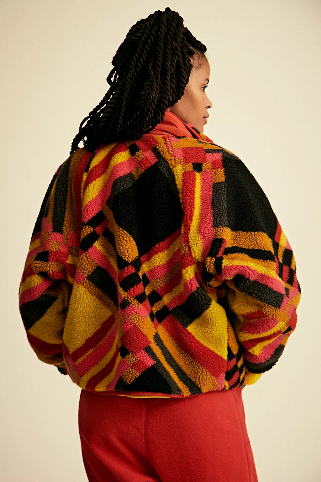 Hit The Slopes Printed Fleece Jacket