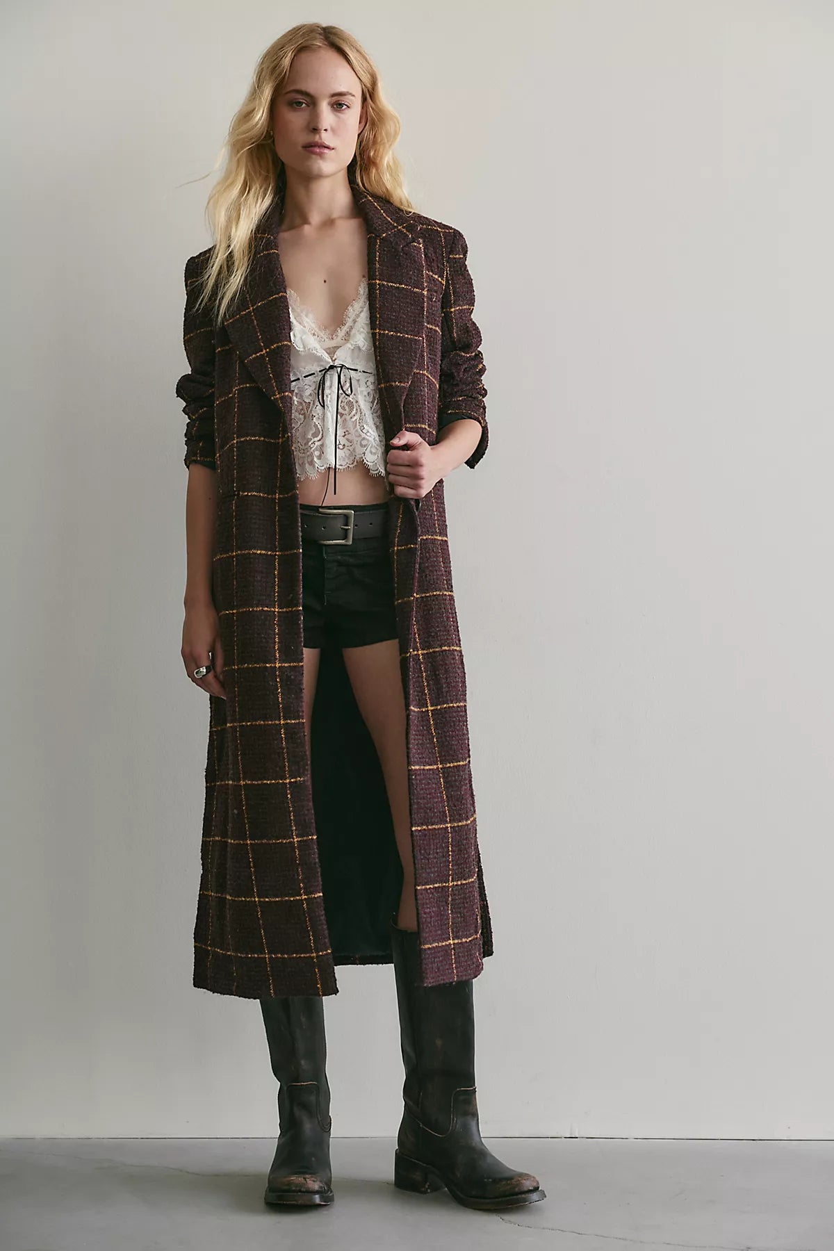 Hailey Tweed Duster