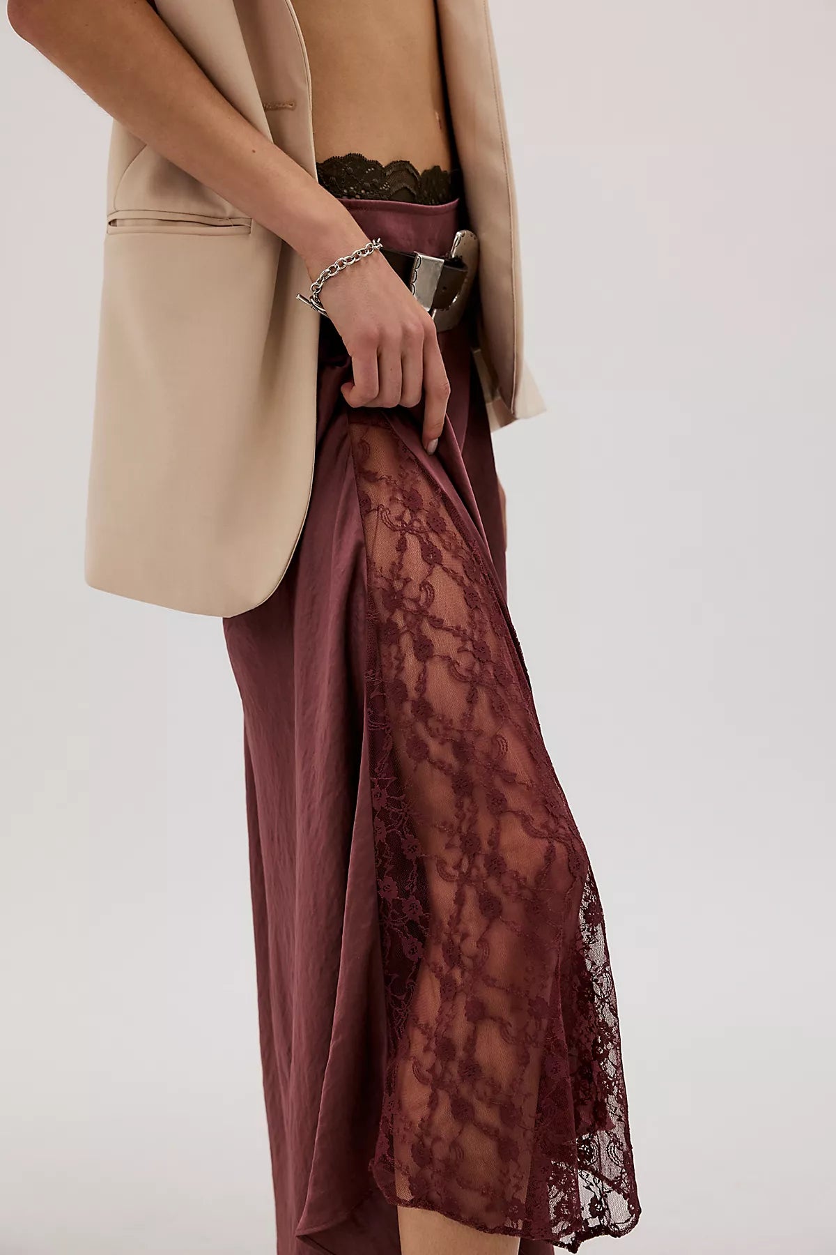 Make You Mine Maxi Slip Skirt