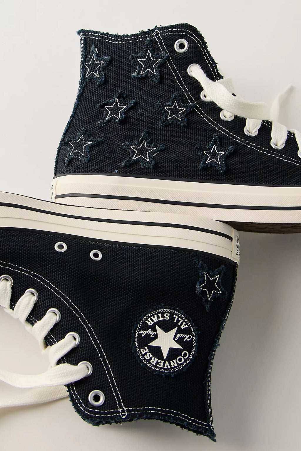 Chuck Taylor All Star Distressed Stars High-Top Sneakers