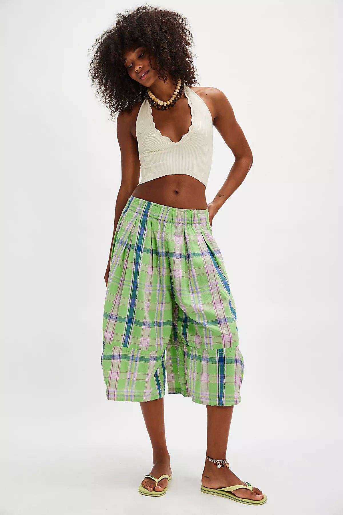 Ivy Pull-On Culotte Pants