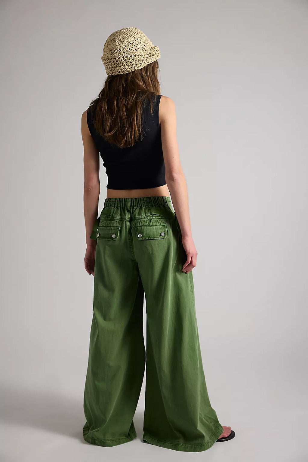 Julien Wide-Leg Chino Trousers