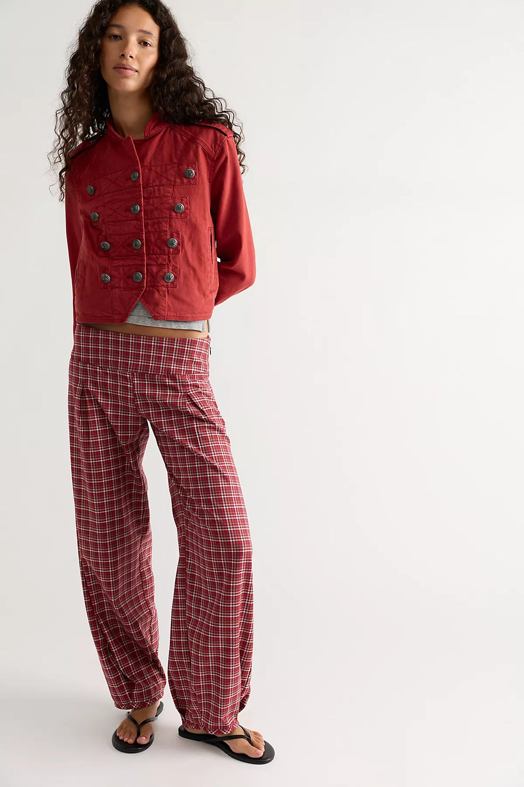 Lizzy Low-Rise Balloon Pants