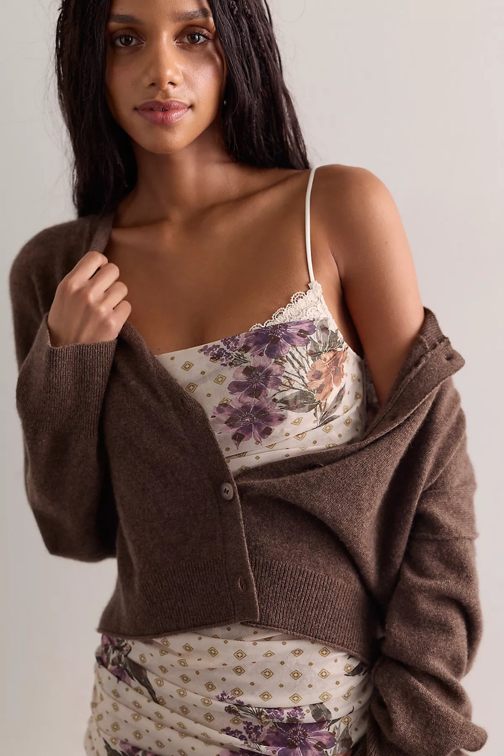 Instant Attraction Printed Midi Slip Dress