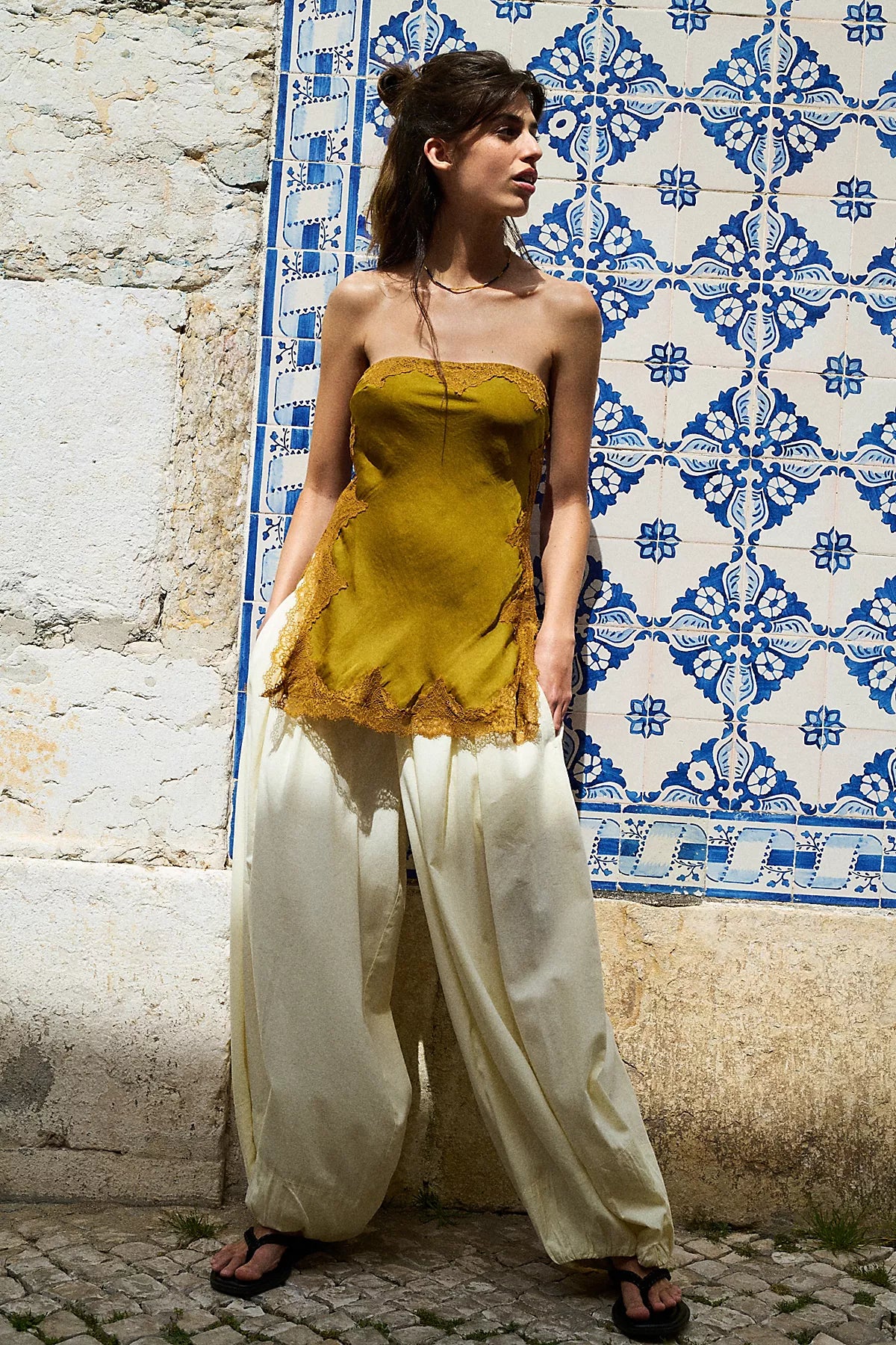 Moonflower Pull-On Balloon Pants