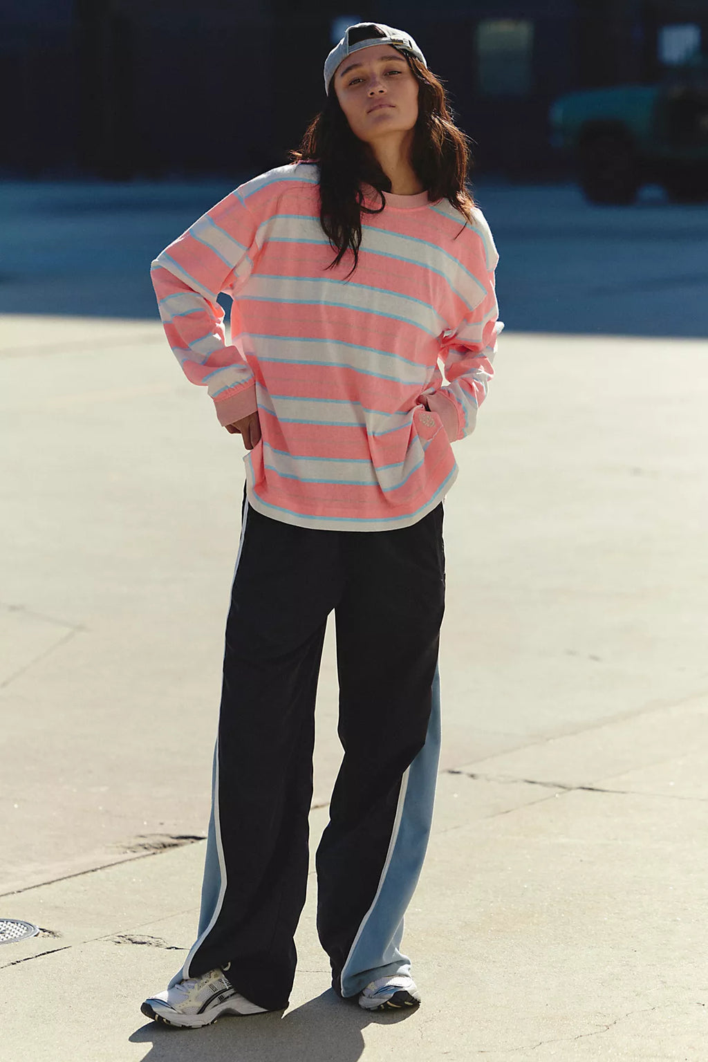 Hustle Striped Layer