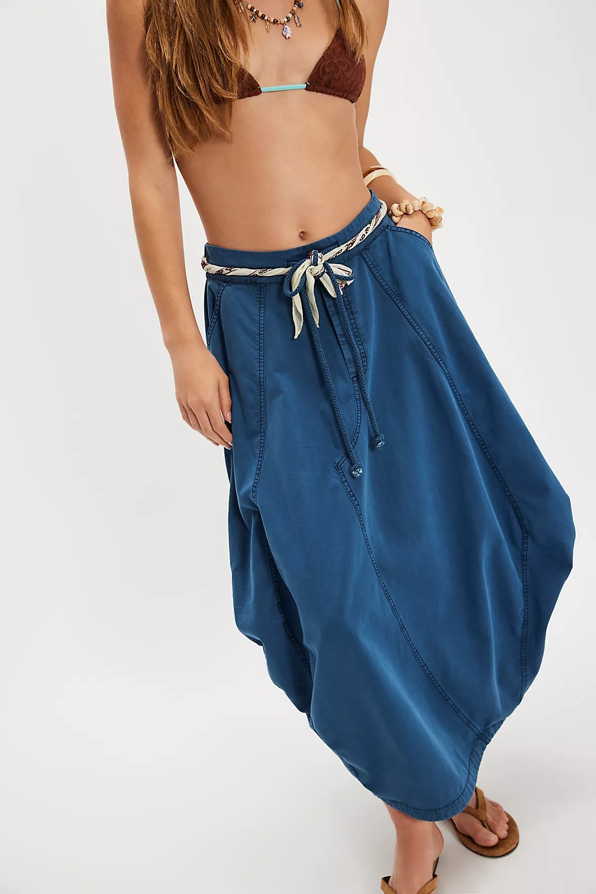 Willow Poplin Maxi Skirt