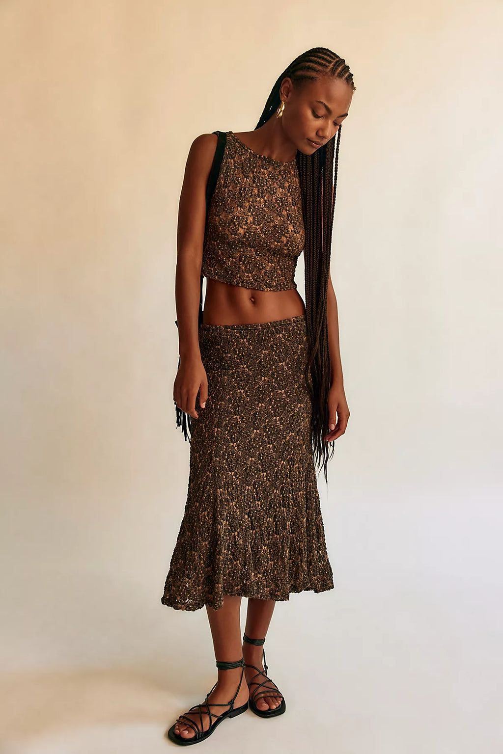 Laney Midi Skirt Set