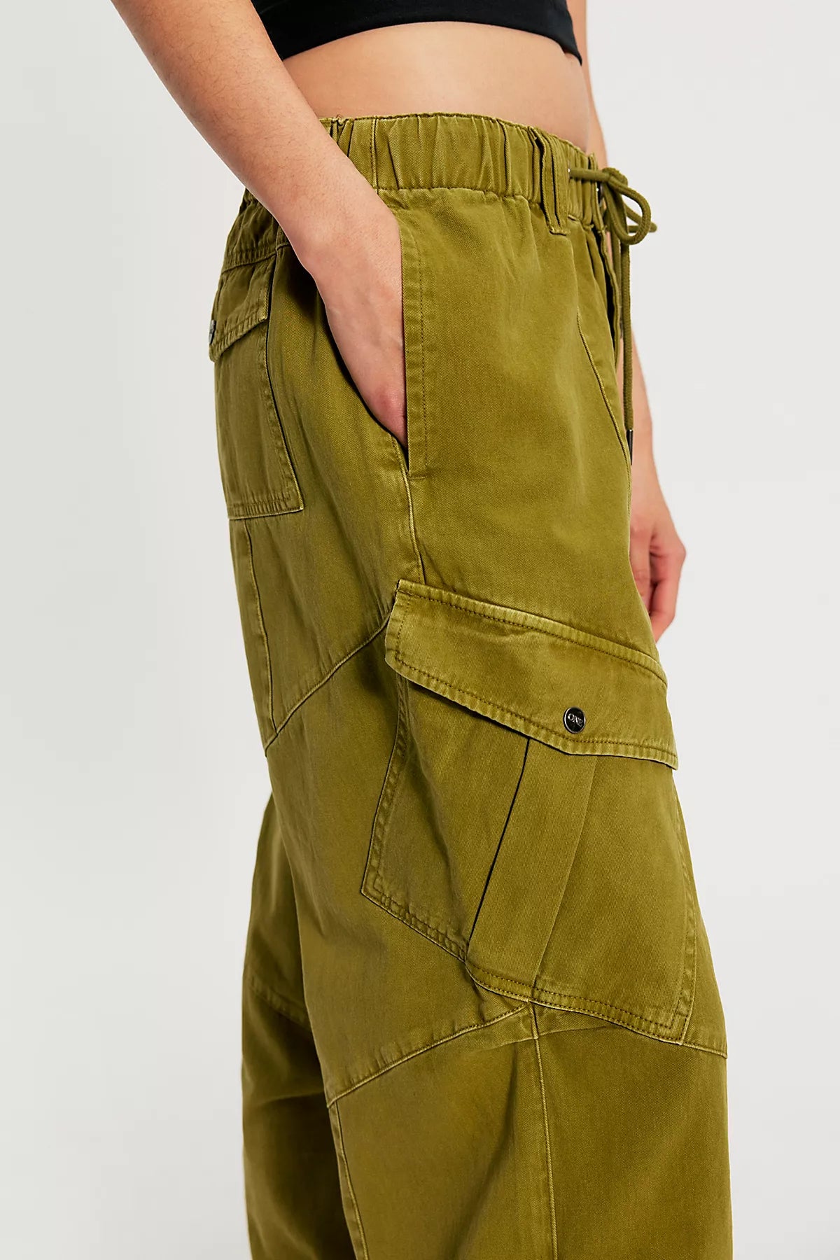 OneTeaspoon Drawstring Flight Jeans