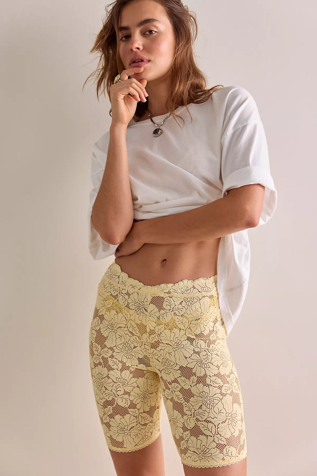Lace Pursuit Bike Shorts