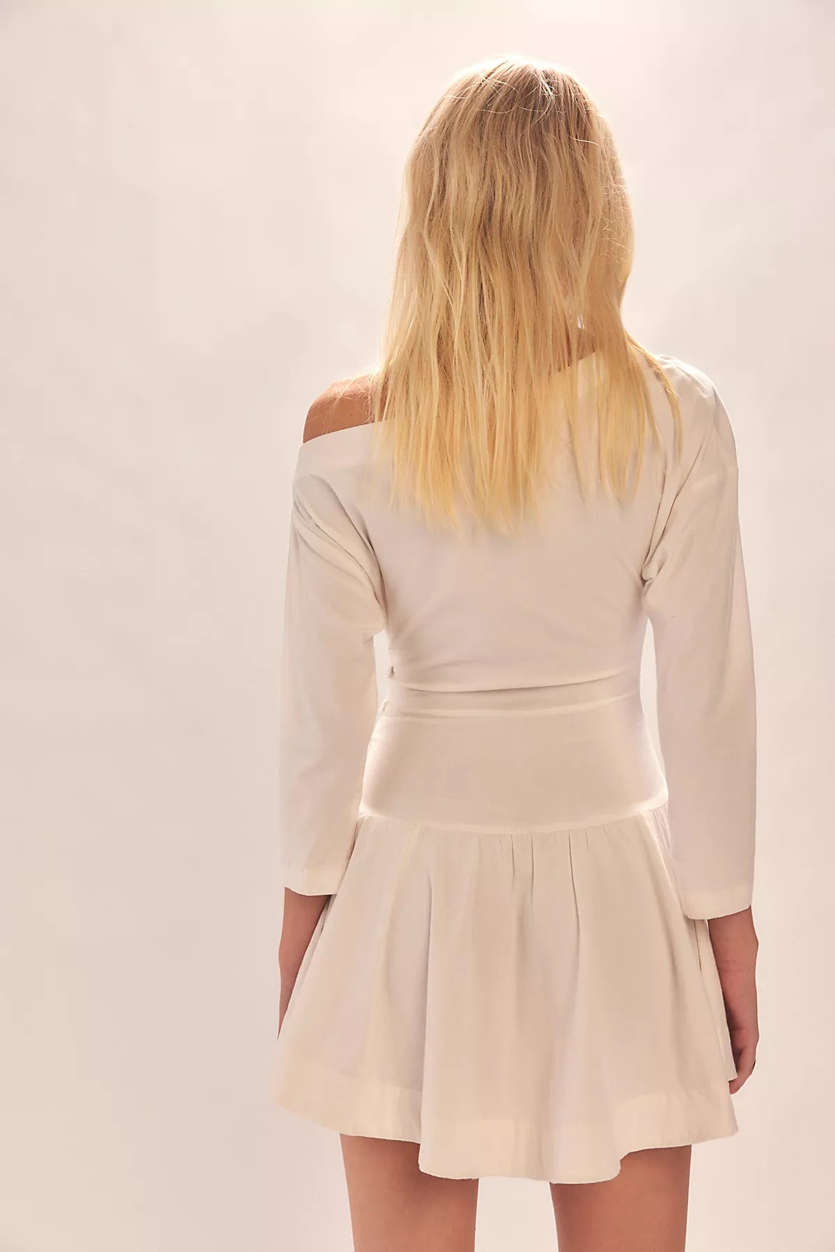Junie Drop-Waist Mini Dress