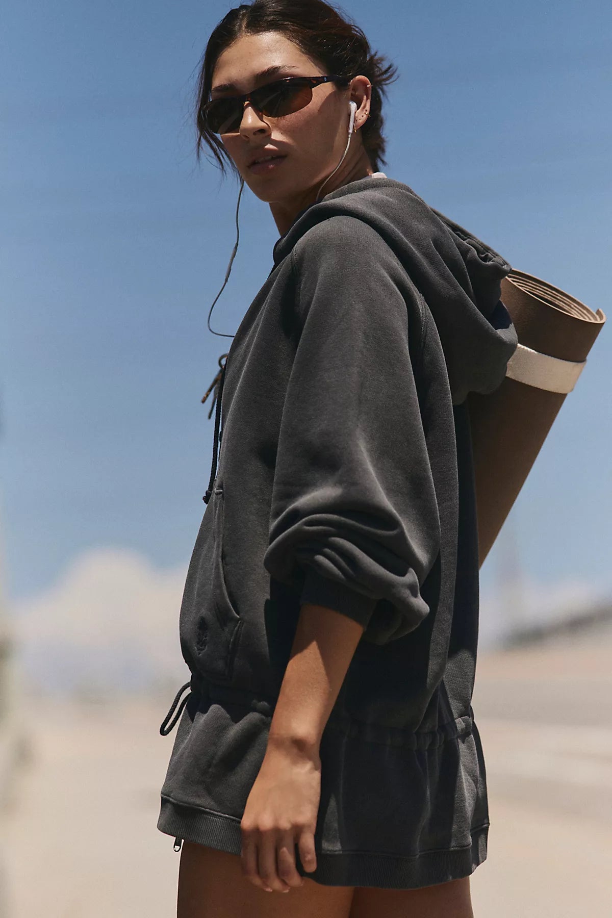In A Cinch Zip-Up Hoodie