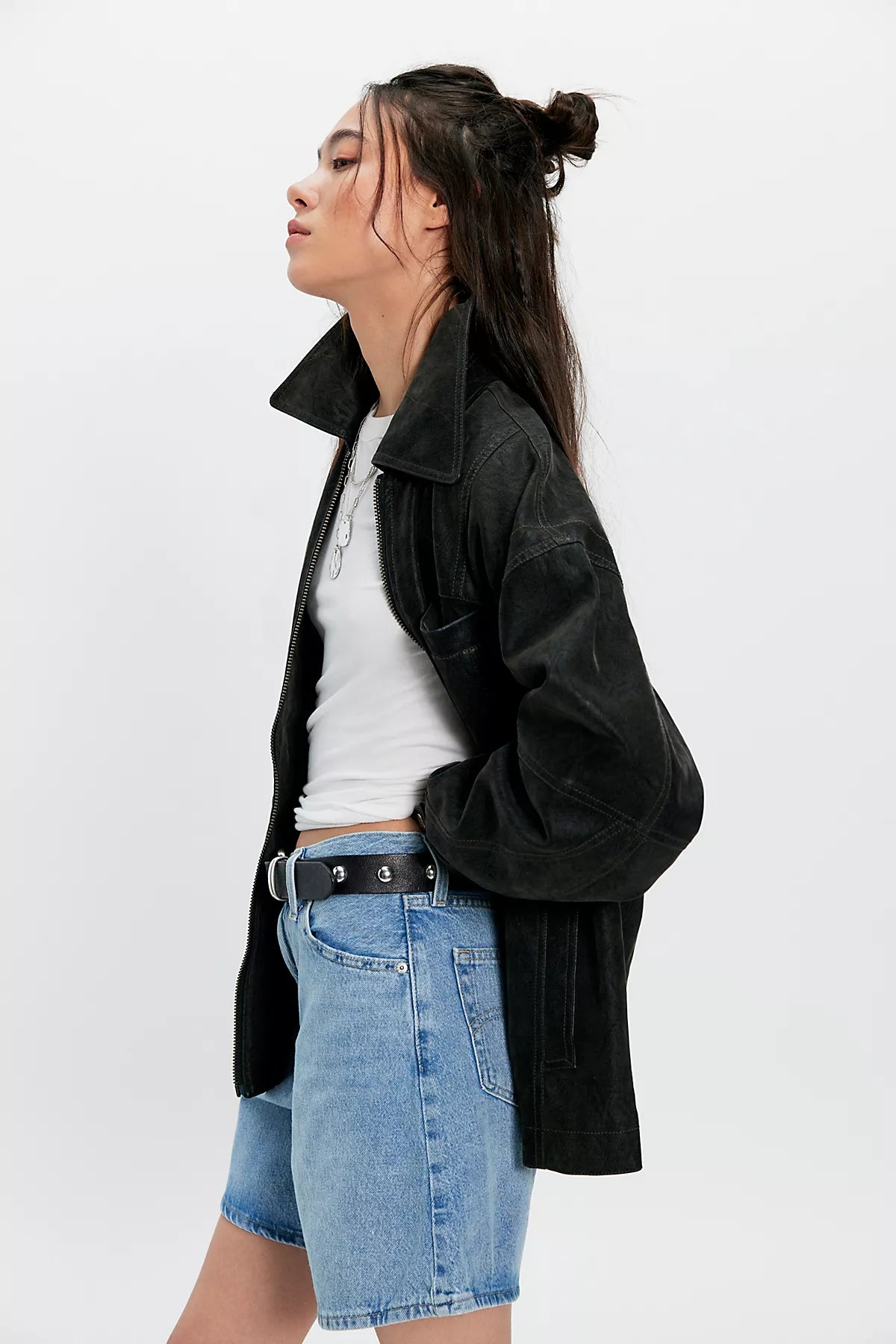 Levi's High-Rise Baggy Shorts