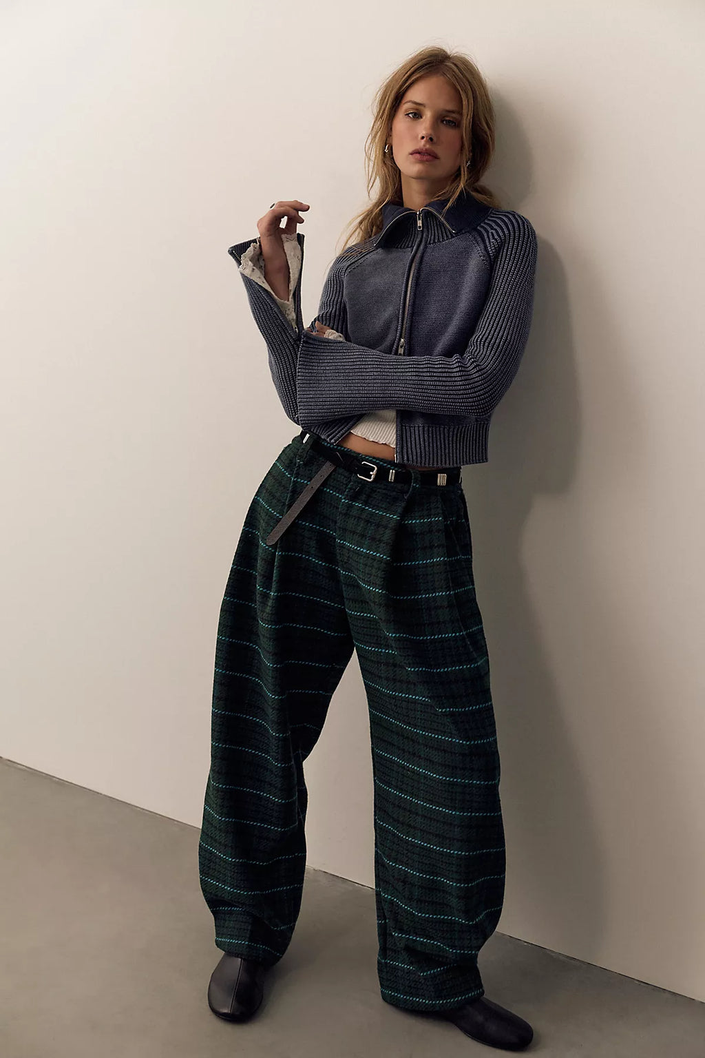 Josephine Funnel-Neck Cardi