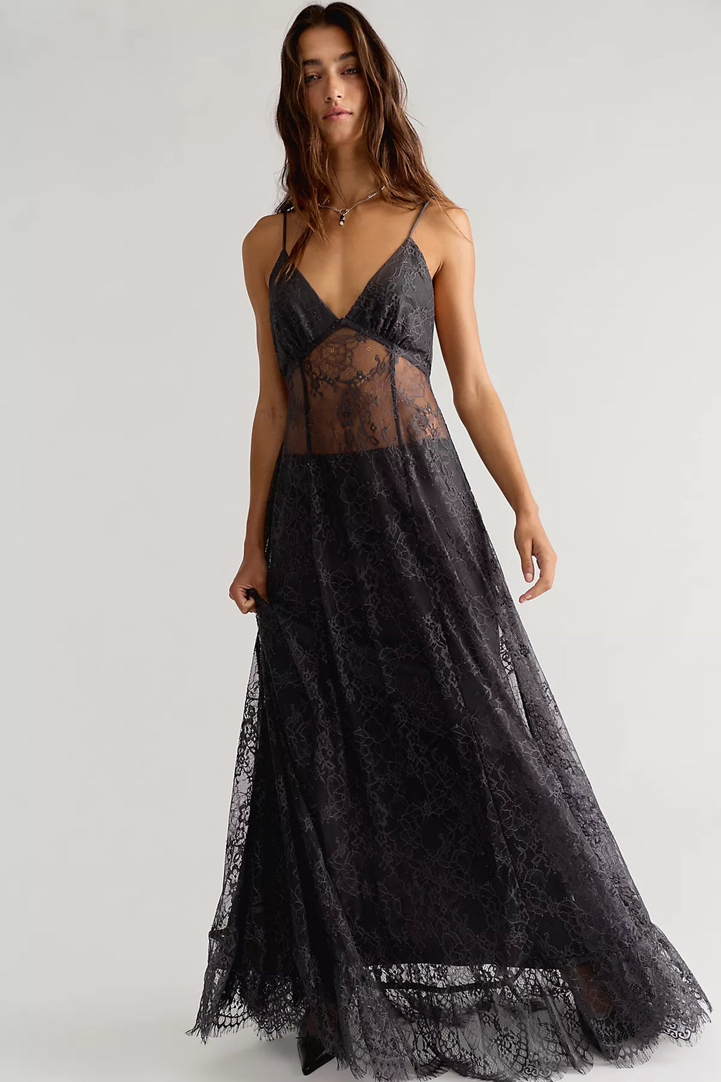 Hansen & Gretel Nicks Lace Maxi Dress