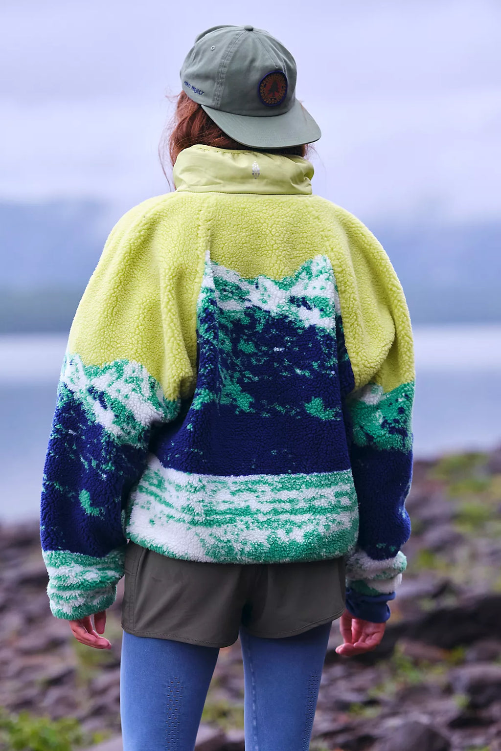 Hit The Slopes Printed Fleece Jacket