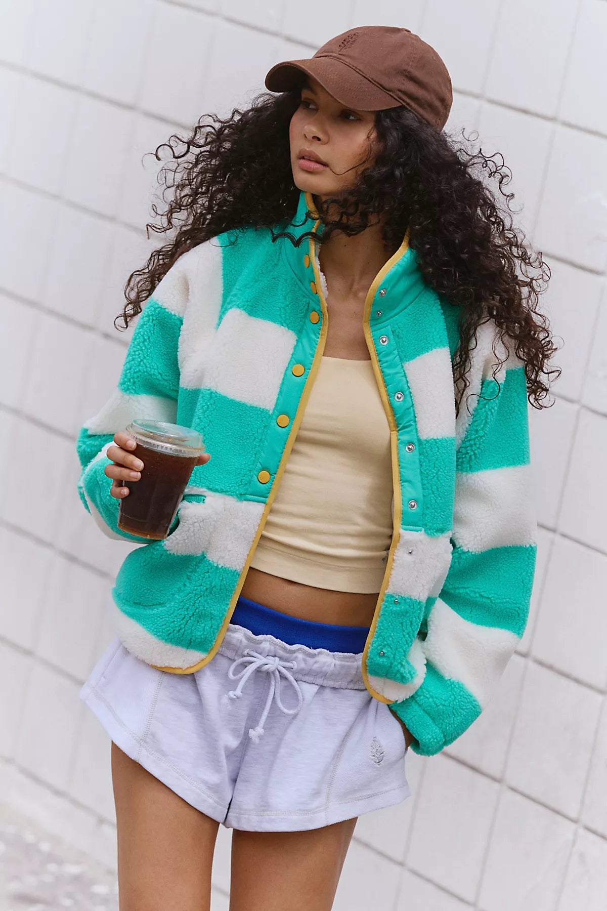 Hit The Slopes Printed Fleece Jacket