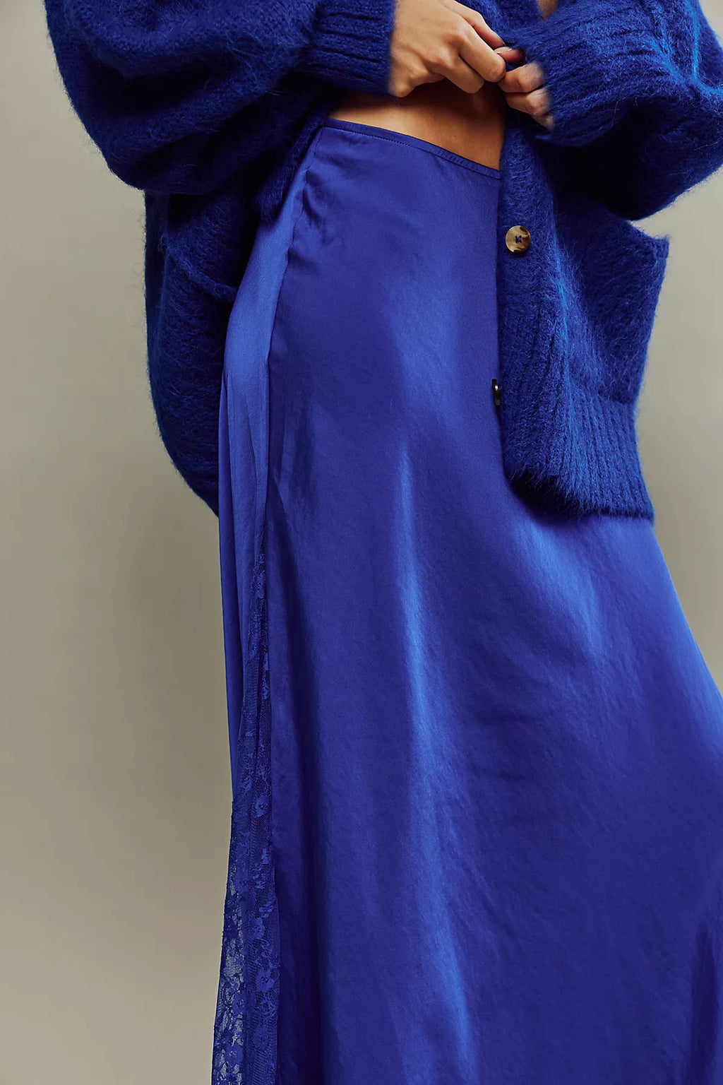 Make You Mine Maxi Slip Skirt