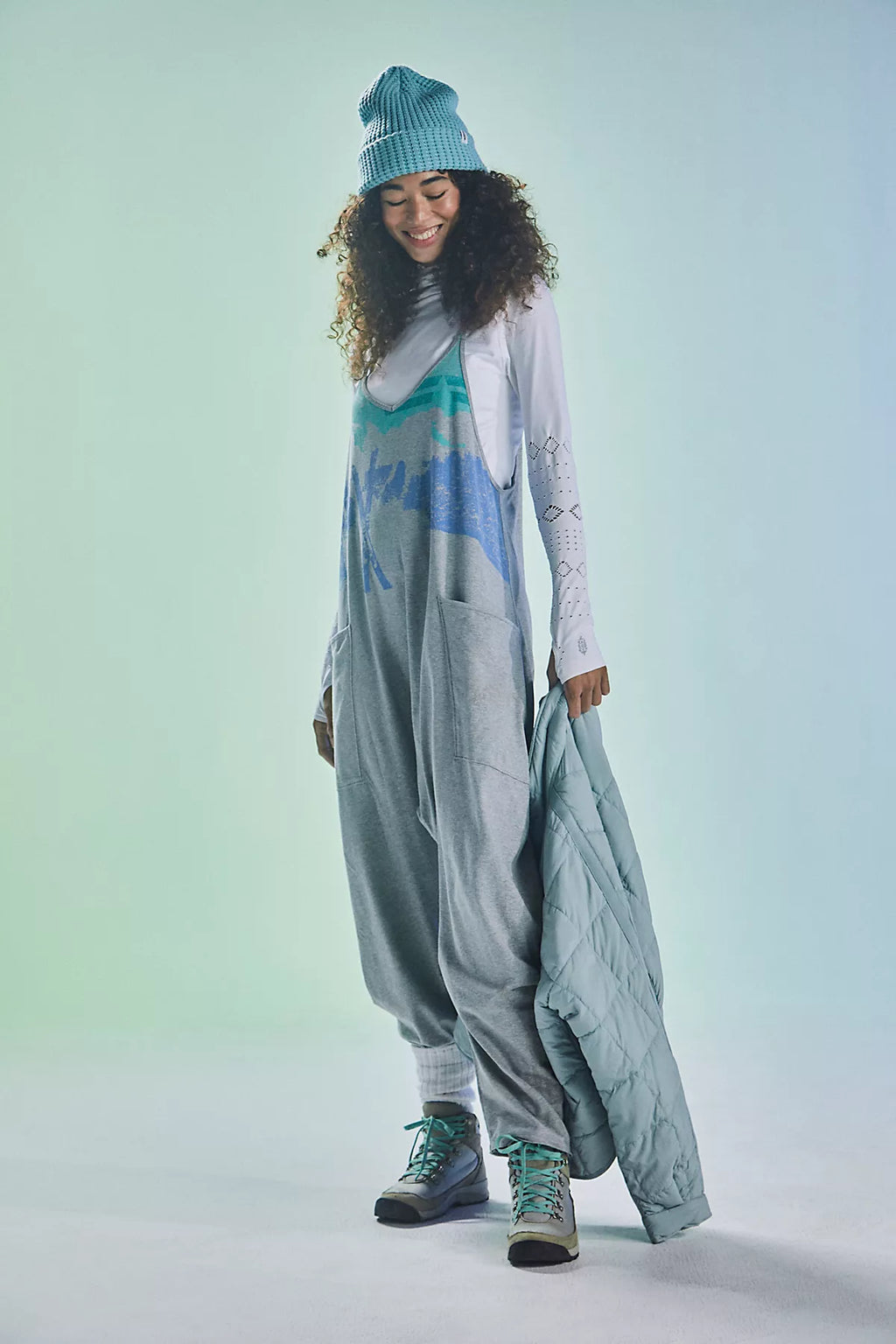 Hot Shot Printed Onesie