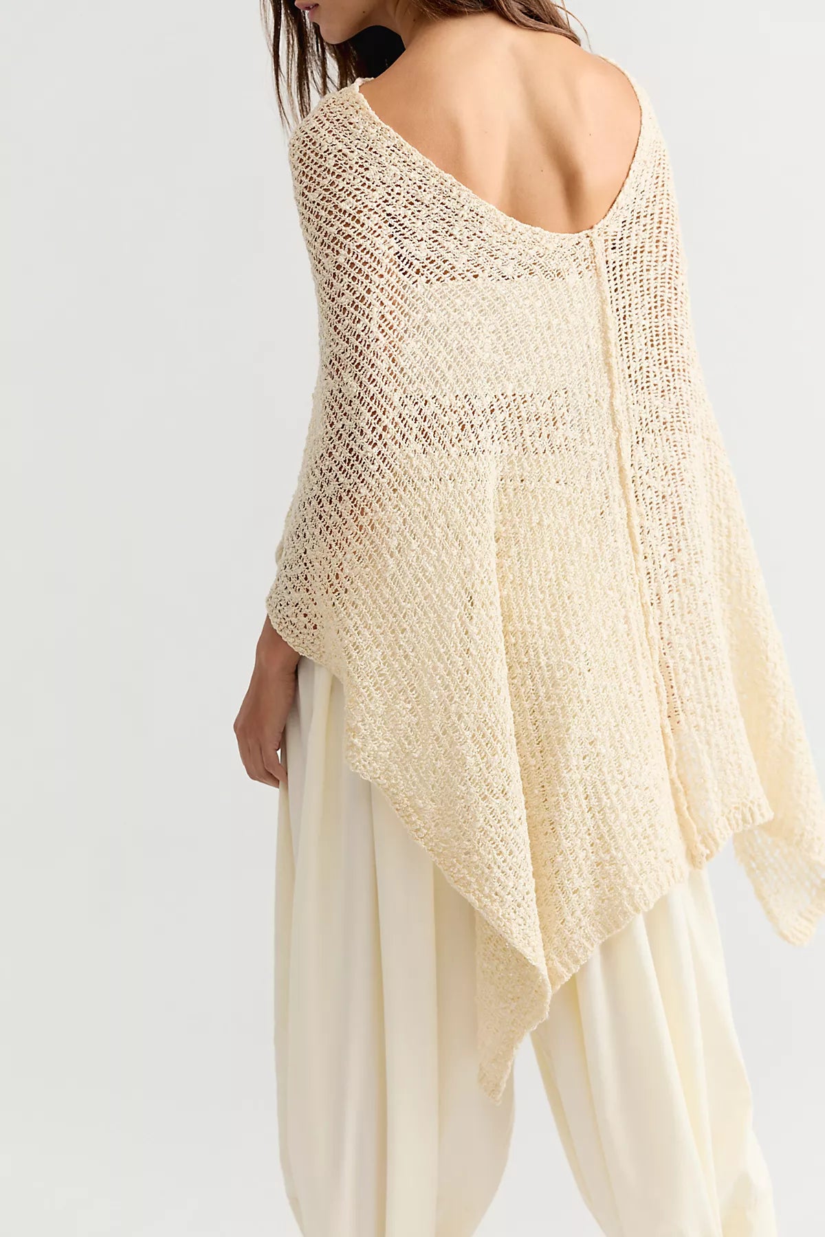 Jade Knit Poncho
