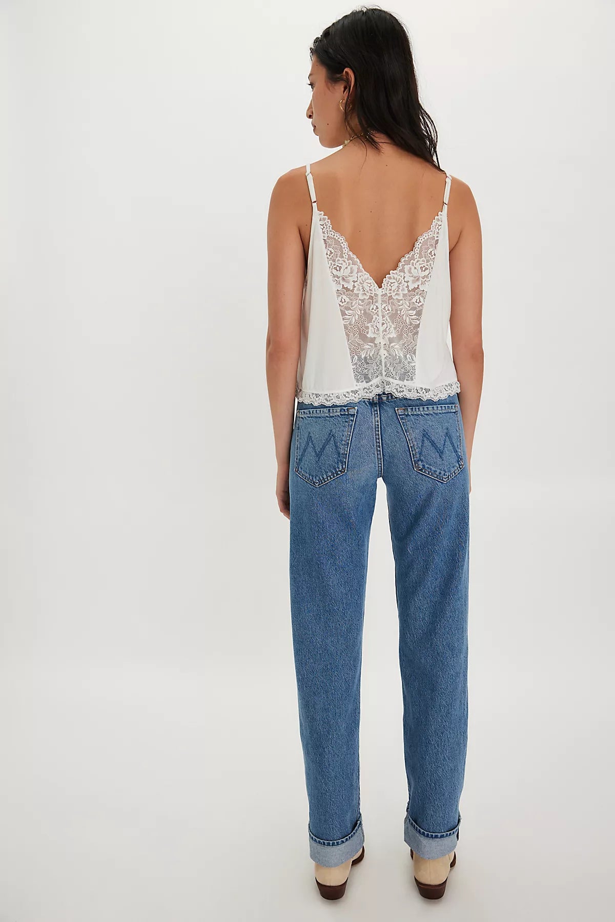 MOTHER The Relish Sneak Jeans