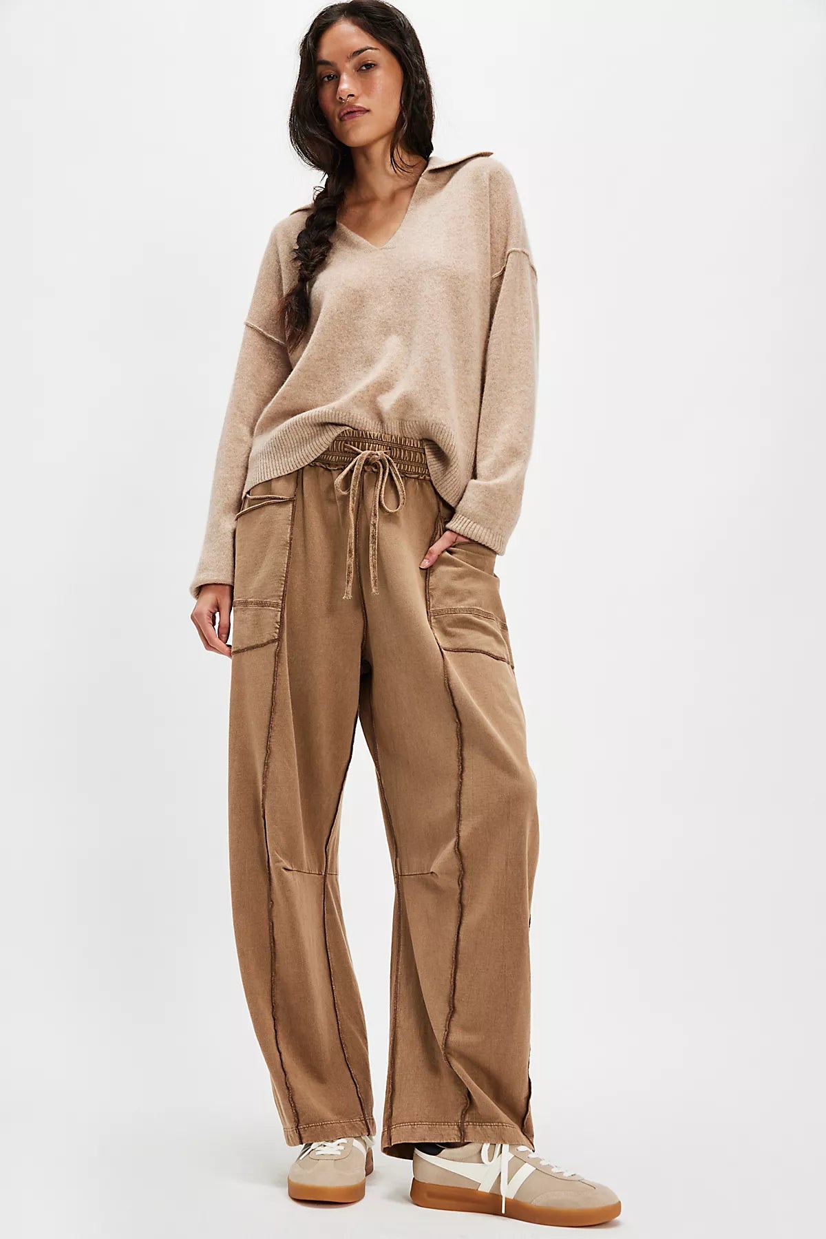 Kaiden Pull-On Barrel Pants