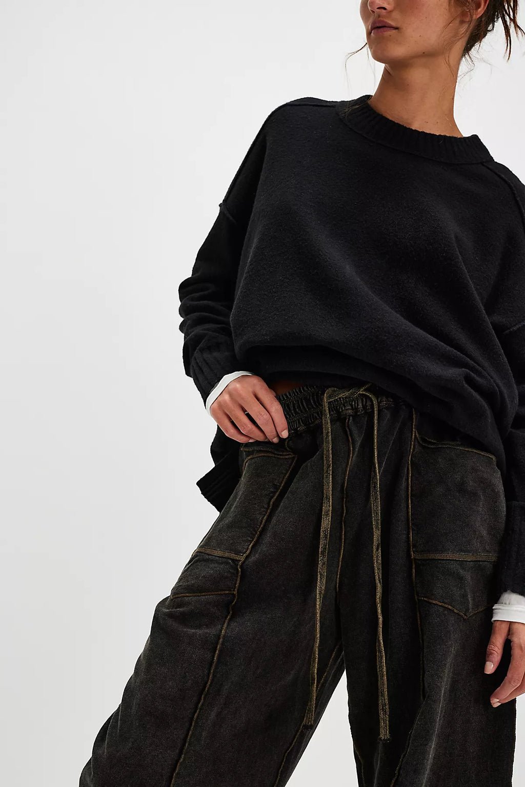 Kaiden Pull-On Barrel Pants