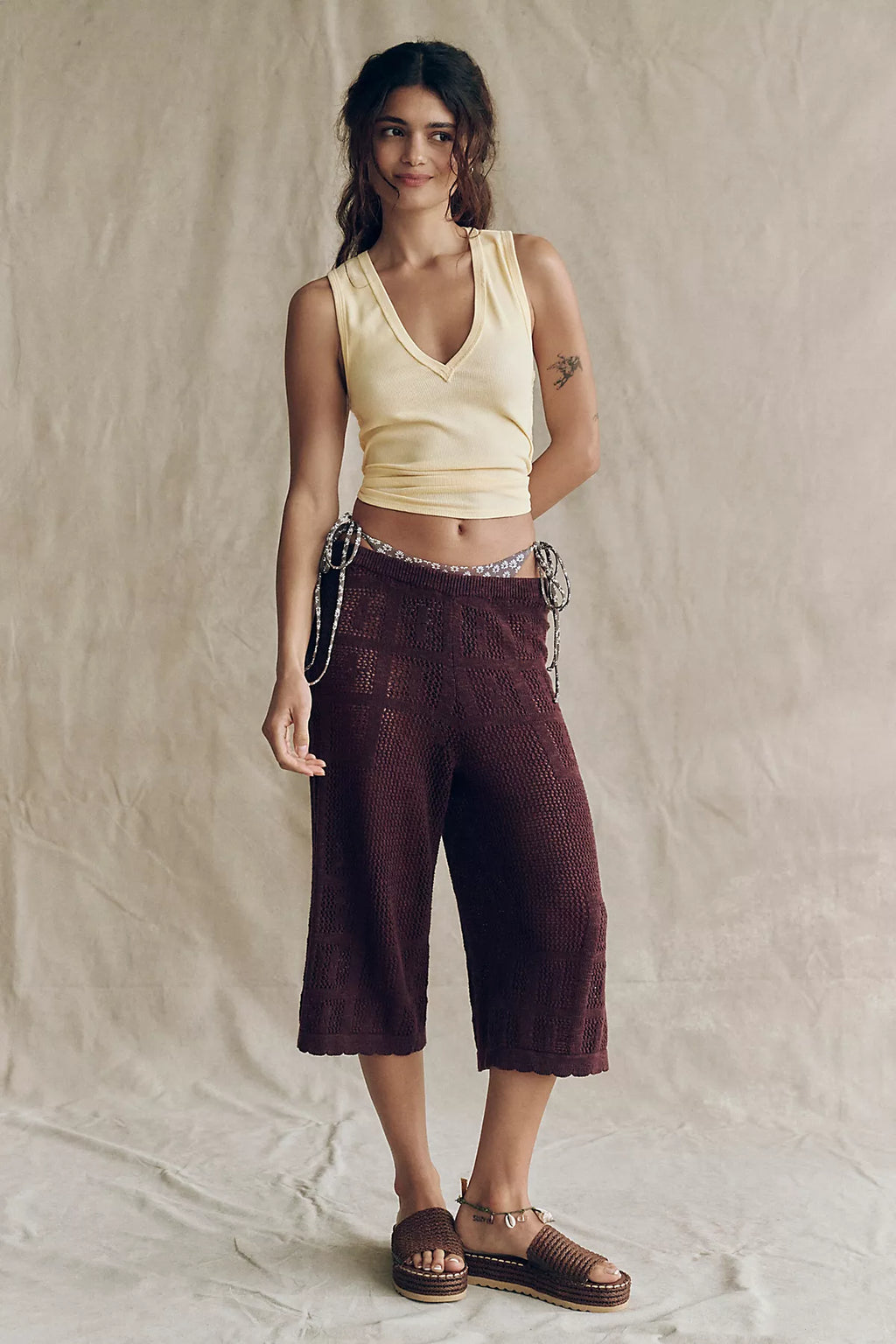Corbyn Fauxchet Capris