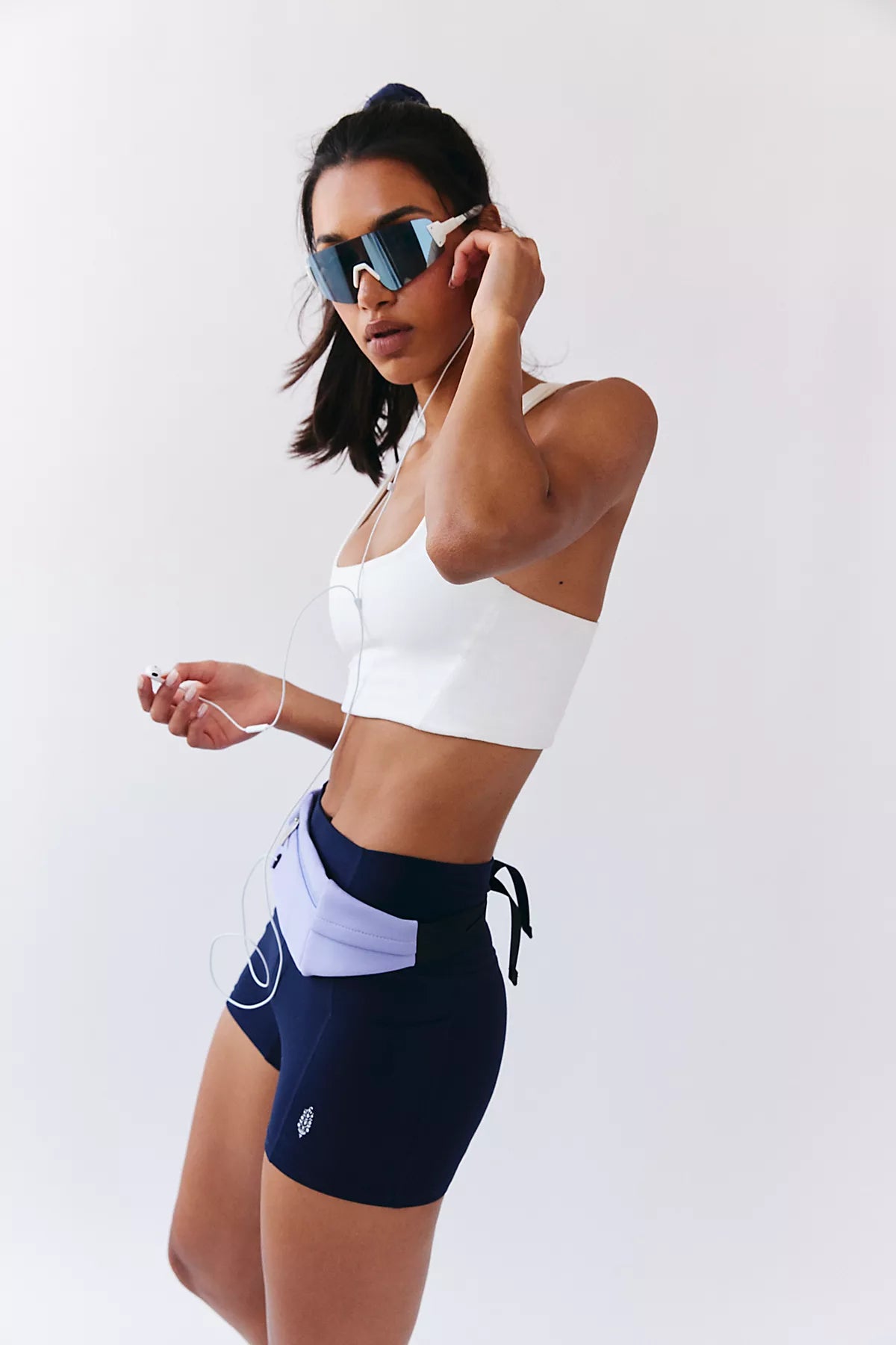 Never Better High-Rise 3" Run Shorts
