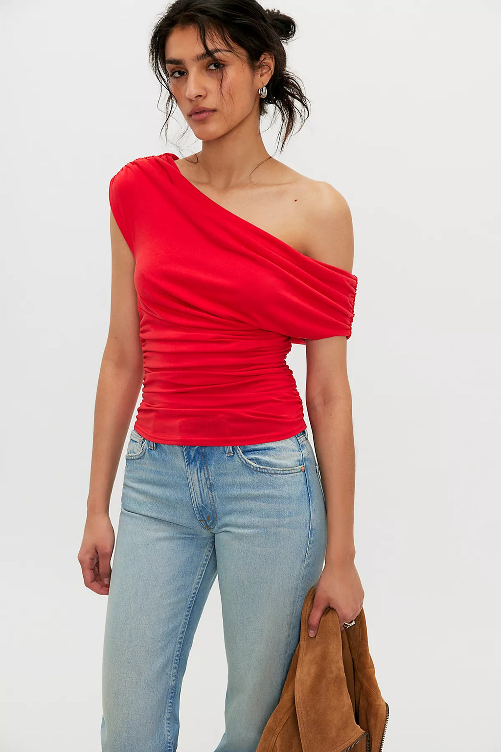 Modern Muse One-Shoulder Top
