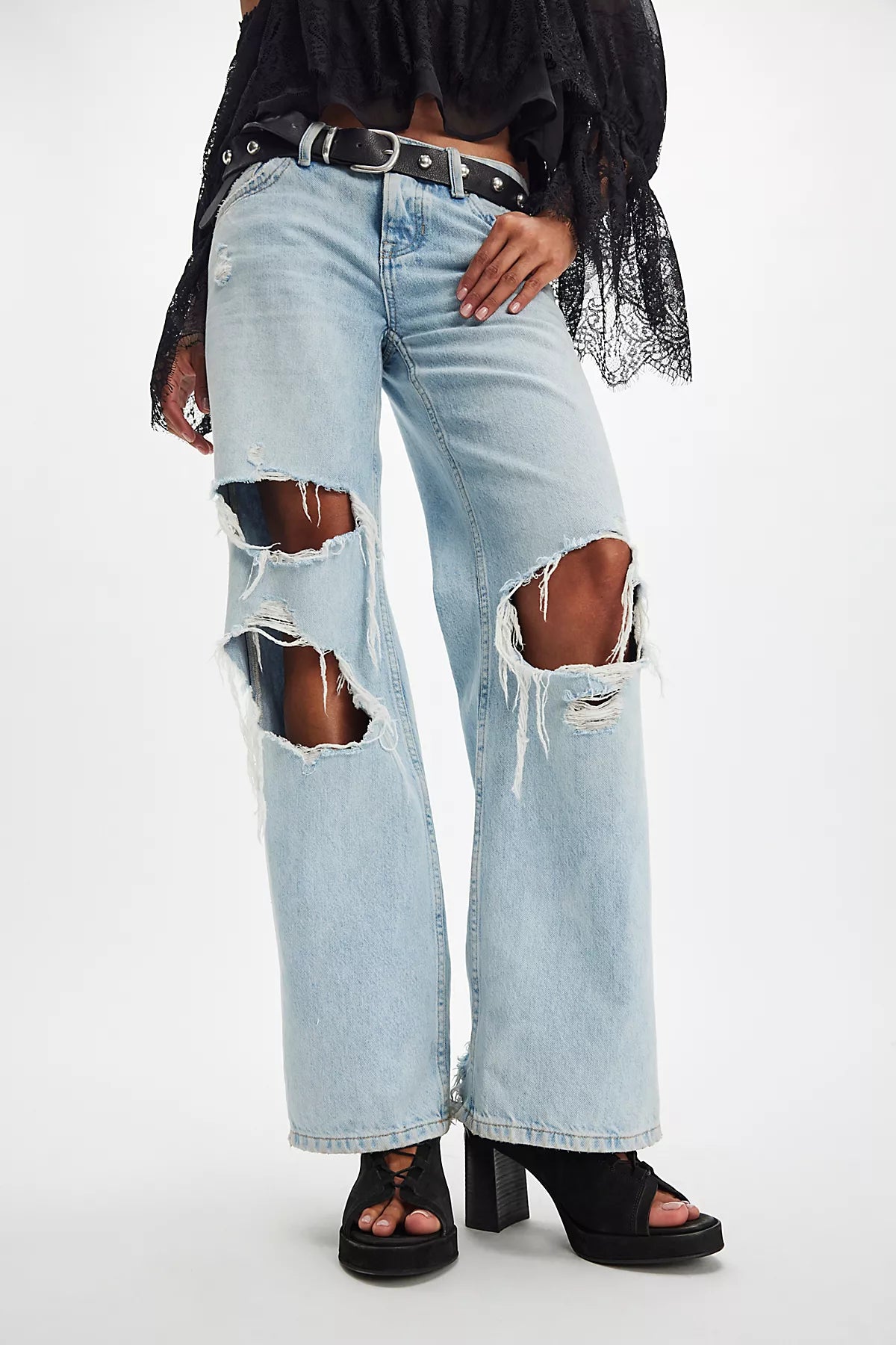 Mandi Lace-Up Heels