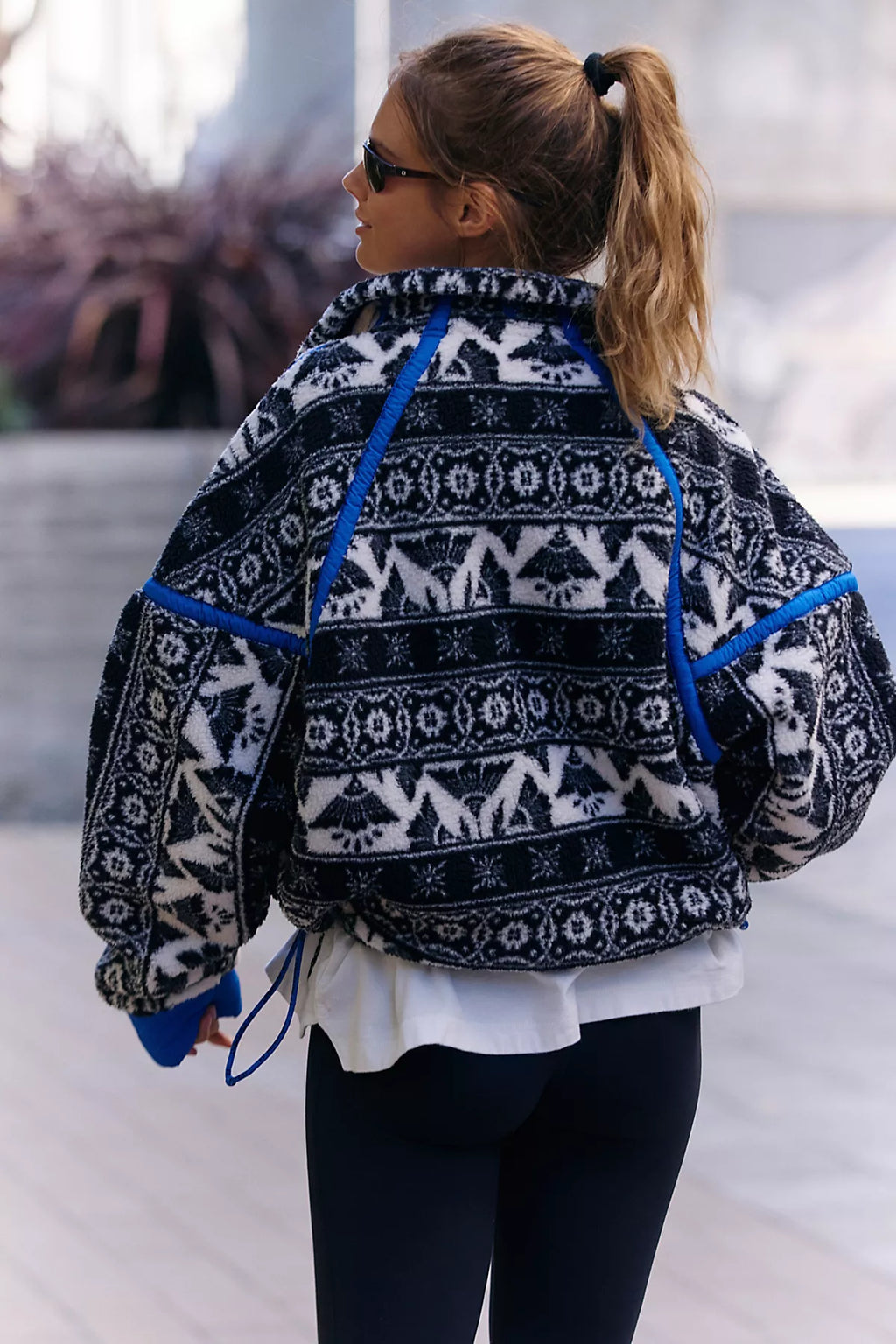 Mountain High Printed Half-Zip Fleece