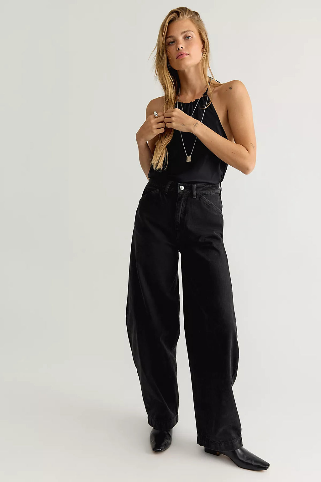 Icon Denim Lila Lantern Jeans