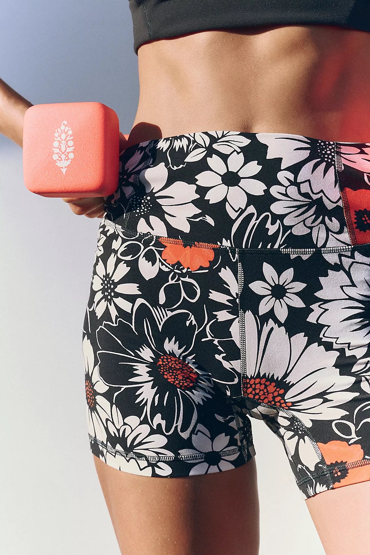 Never Better High-Rise Printed 5" Biker Shorts