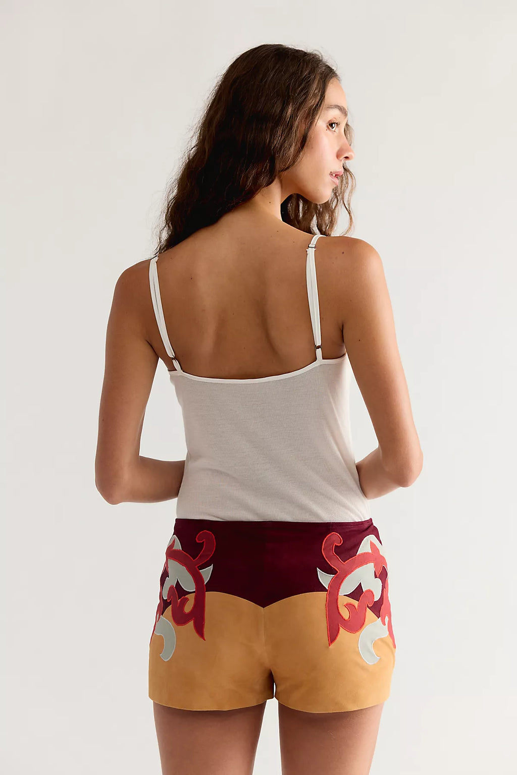 Nigel Preston Festival Suede Shorts