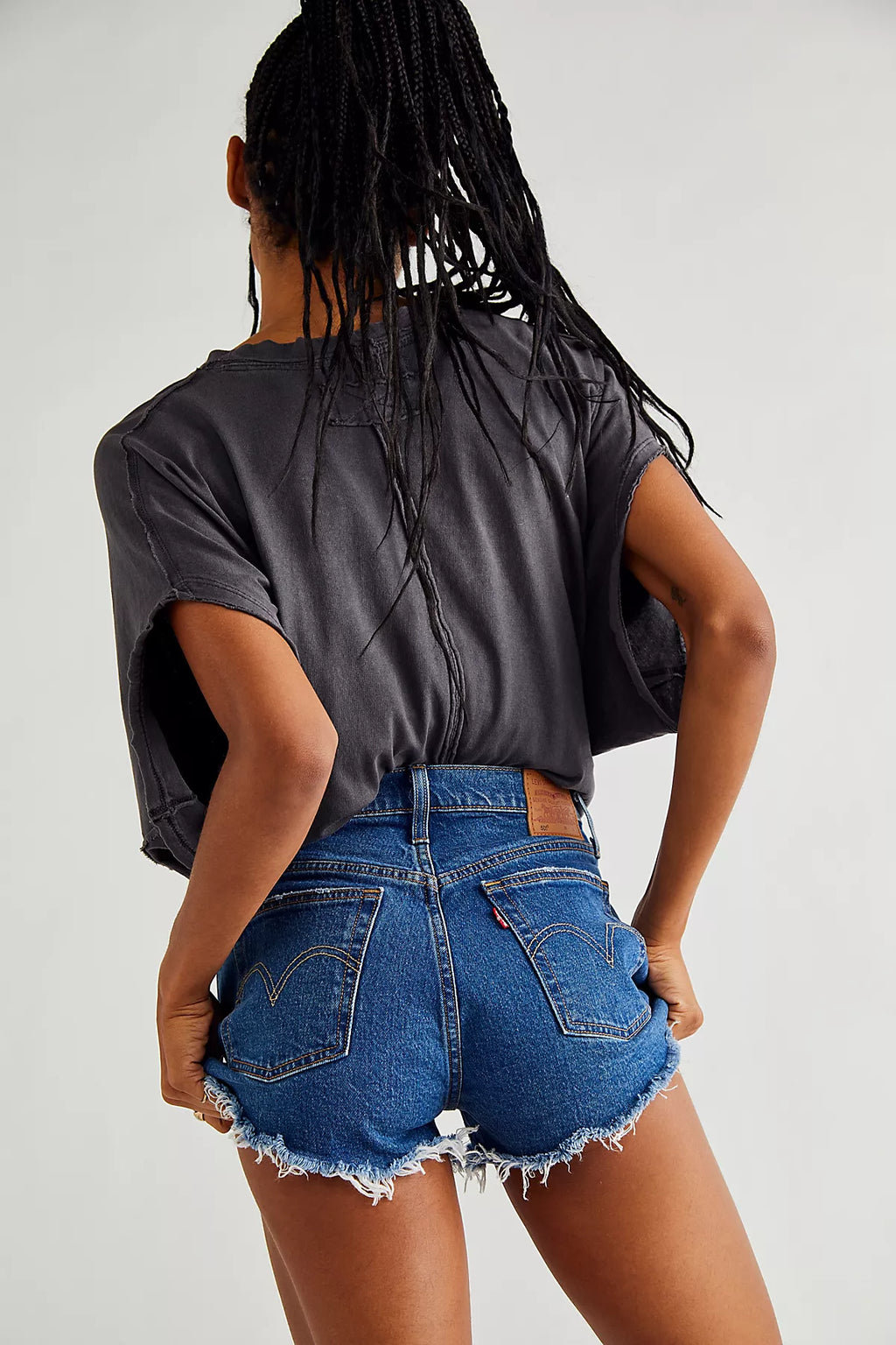 Levi’s 501 High-Rise Denim Shorts