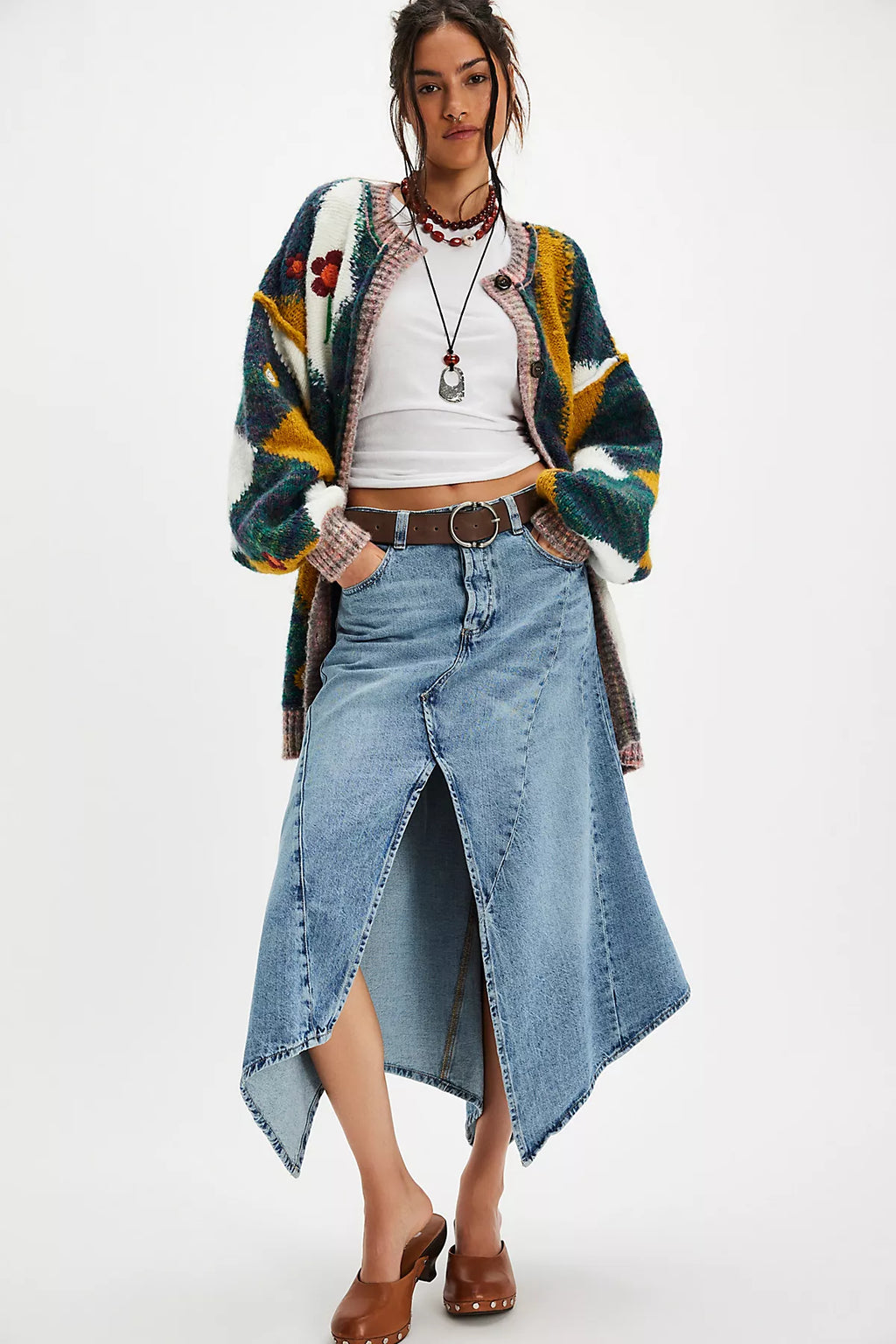 Flower Petal Cardigan