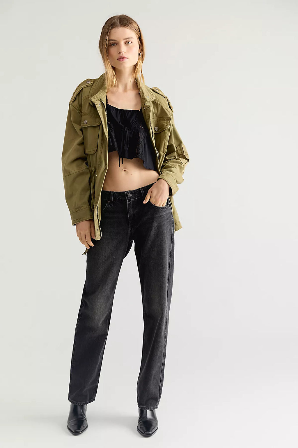 Levi's Low Straight Jeans