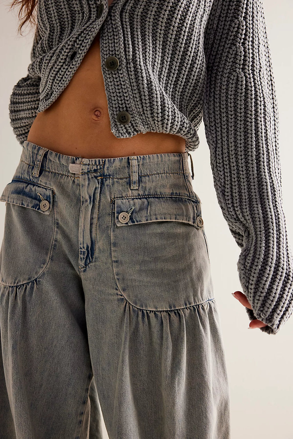 We The Free Lotus Balloon Jeans