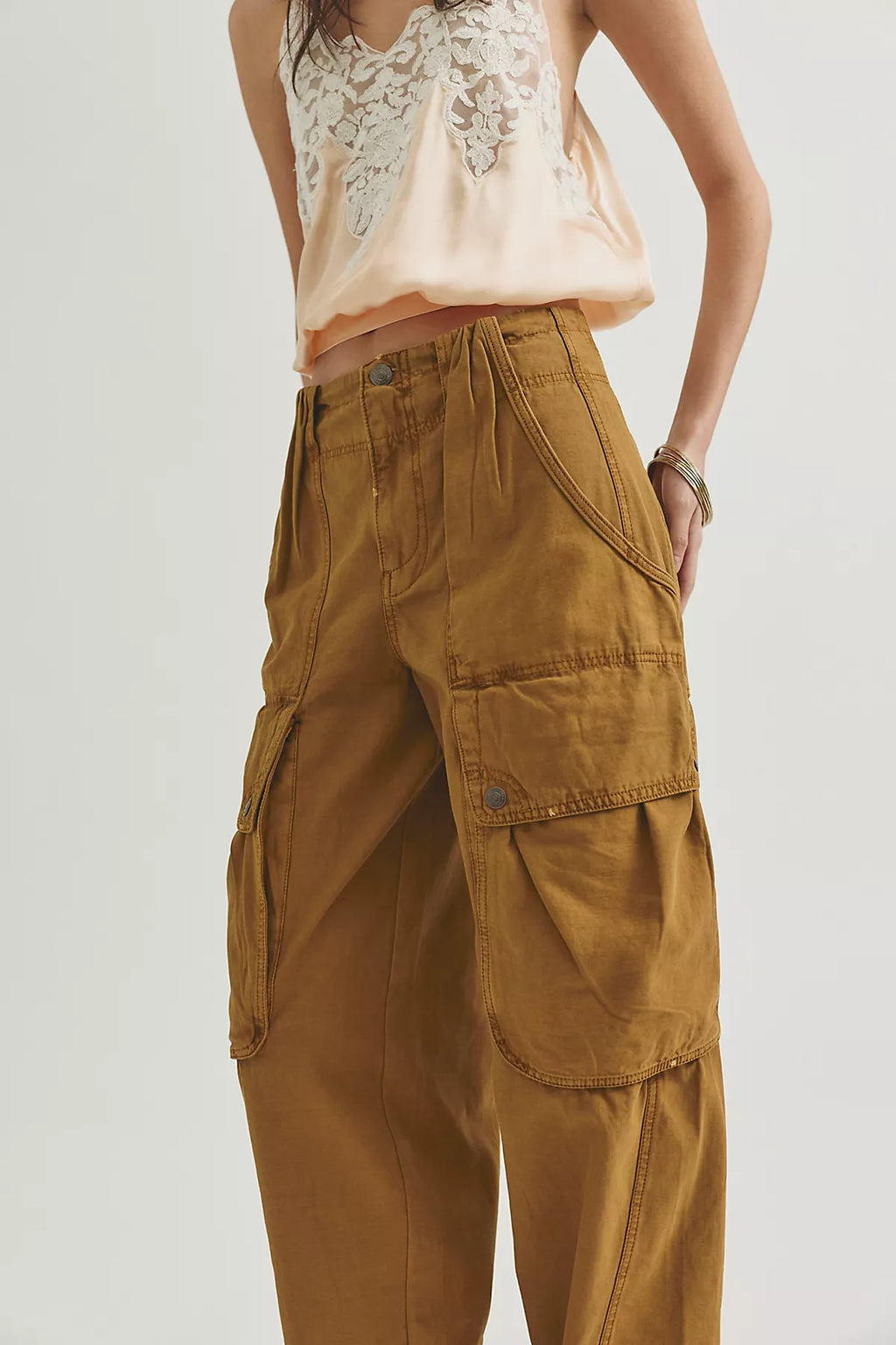 We The Free Brentwood Slouchy Cargo Pants