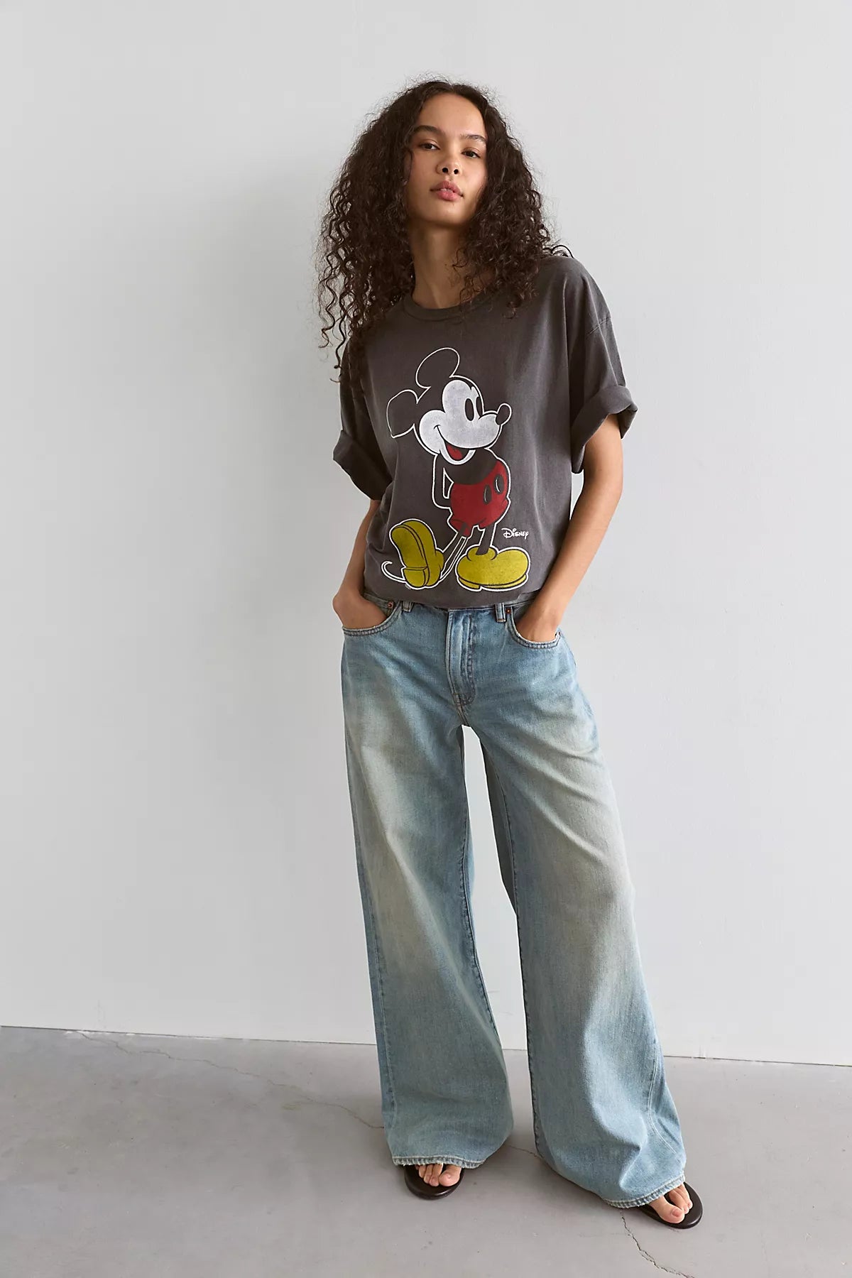 Classic Mickey Crackle Tee