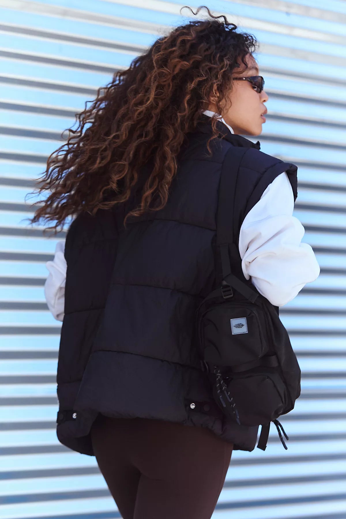 In A Bubble Puffer Vest