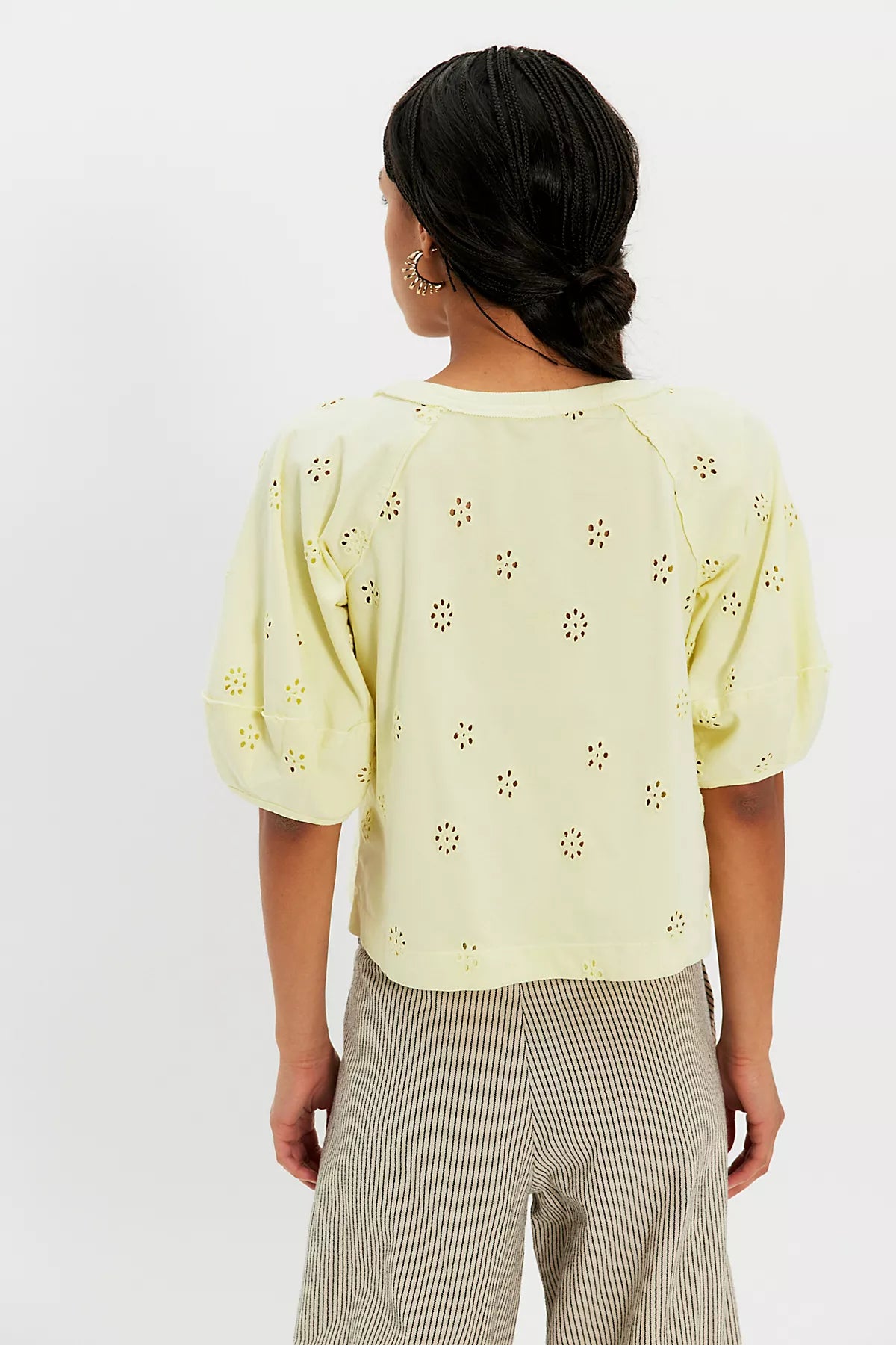 Jessie Eyelet Tee