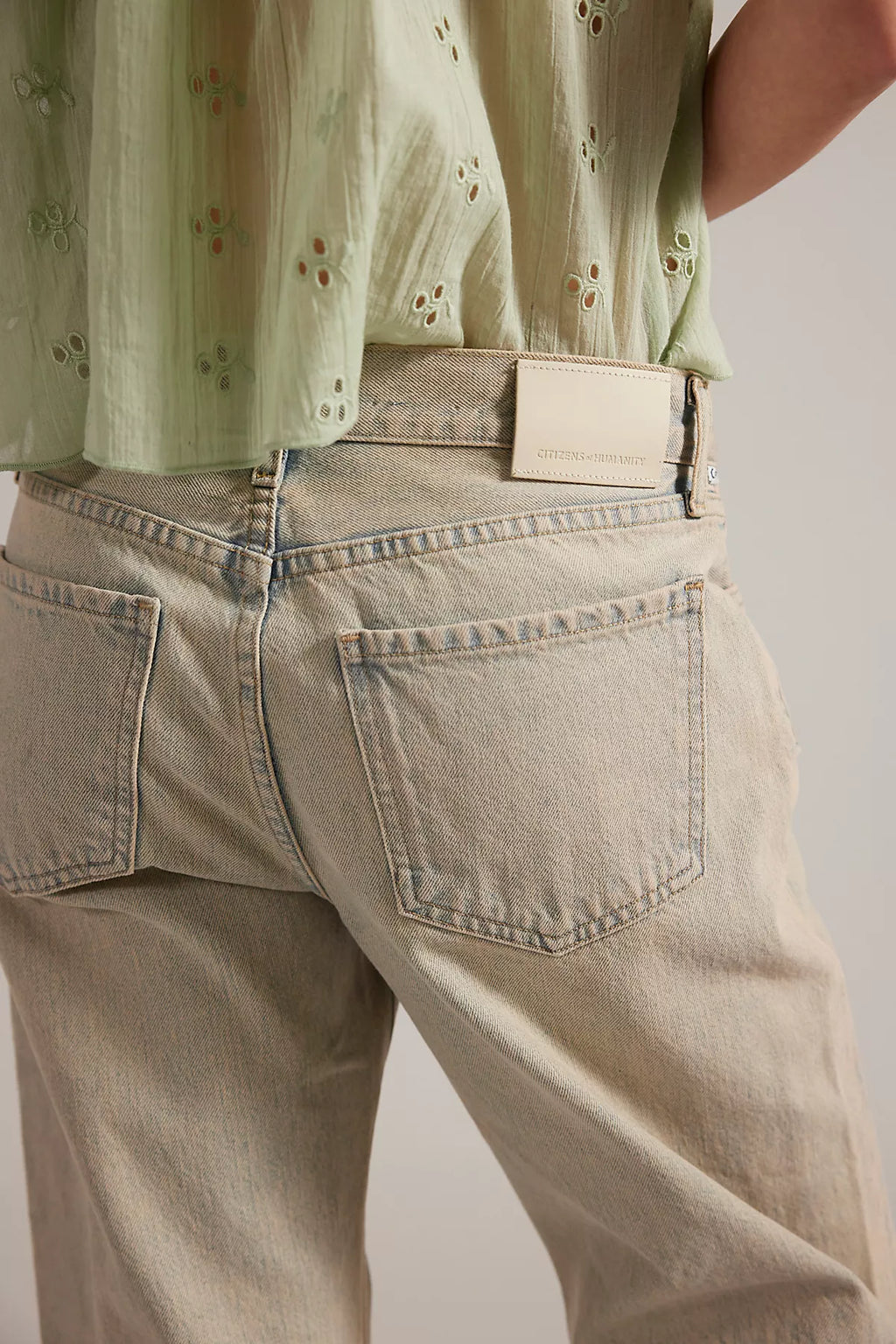 Citizens of Humanity Exclusive Nora Trouser Leg Jeans