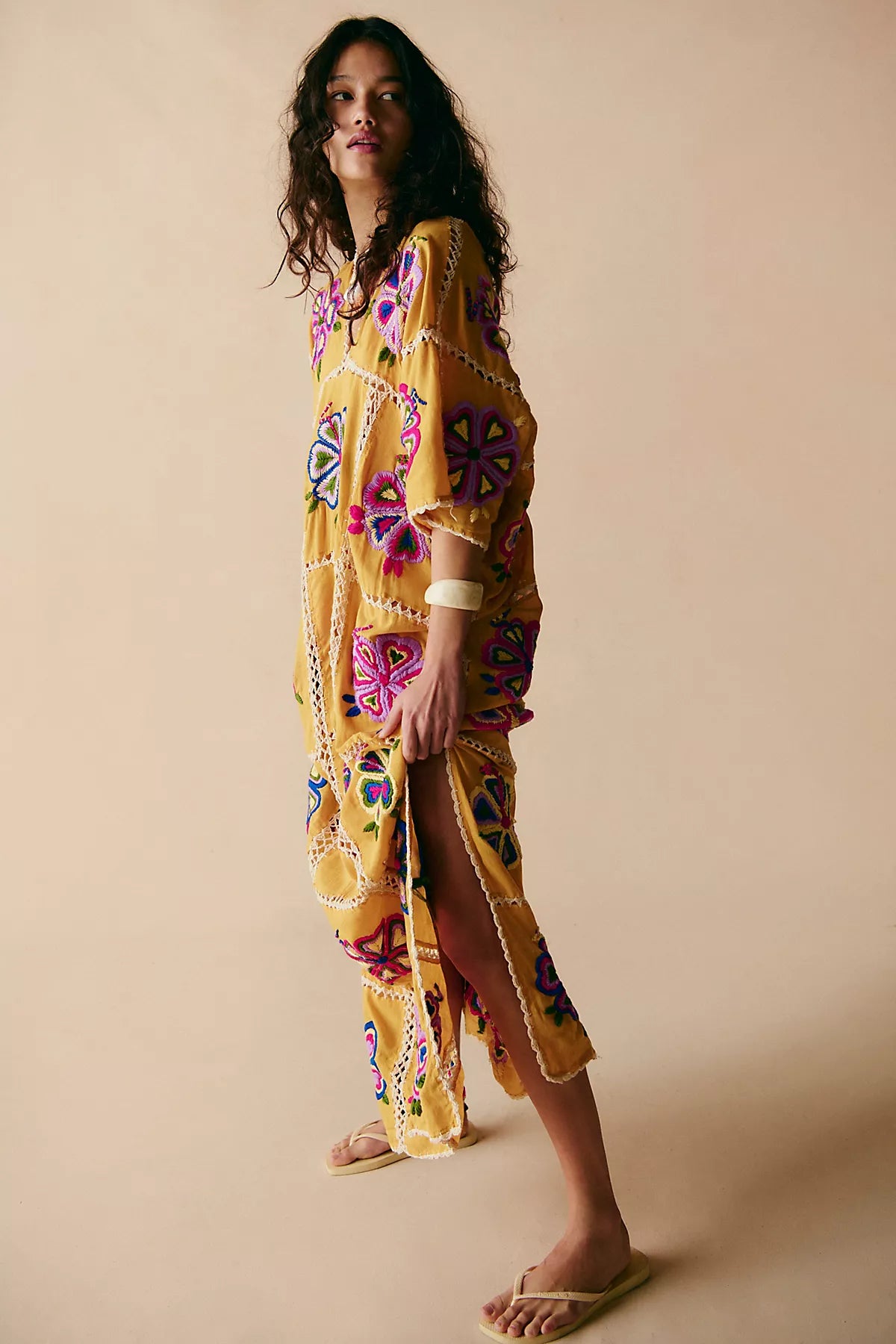 Embroidered Josin Kaftan