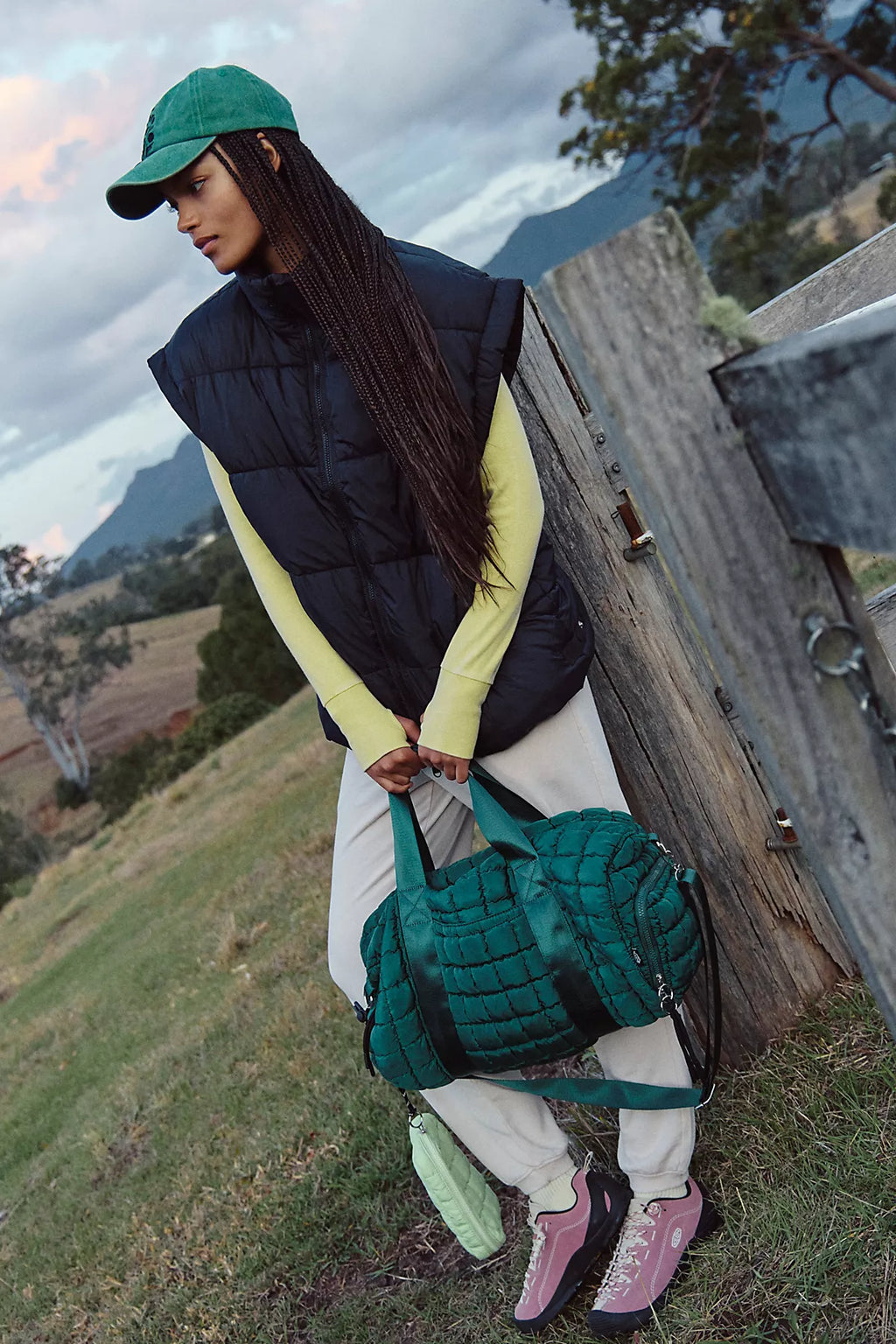 In A Bubble Puffer Vest