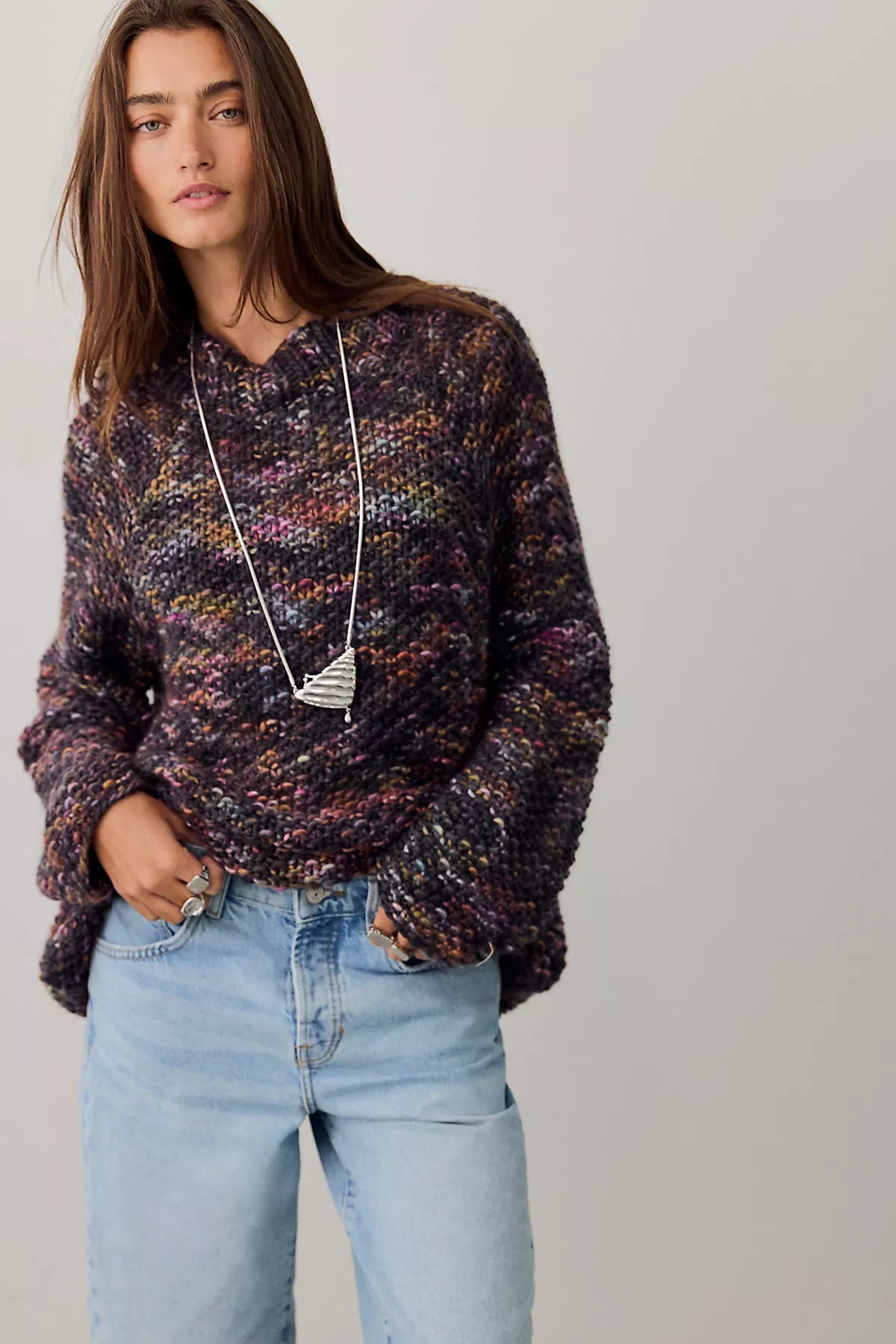 Maiami Merino Wool Crew-Neck Pullover
